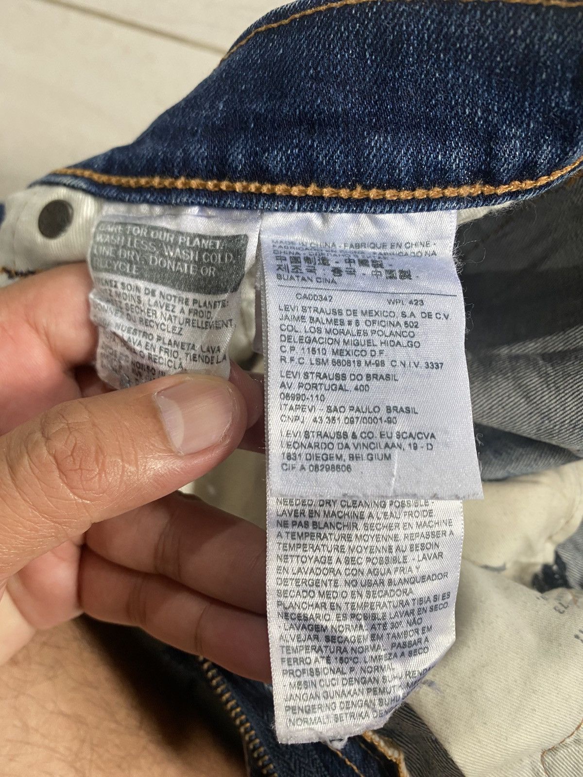 Levi's Levis Classic 505 straight cut Size US 31 - 19 Thumbnail