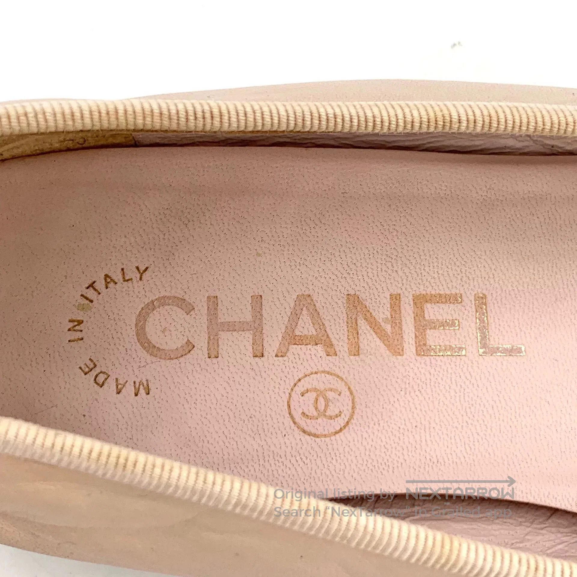 Chanel Chanel Pink Bow Casual Flat Shoes. Size US 8 / IT 38 - 8 Thumbnail