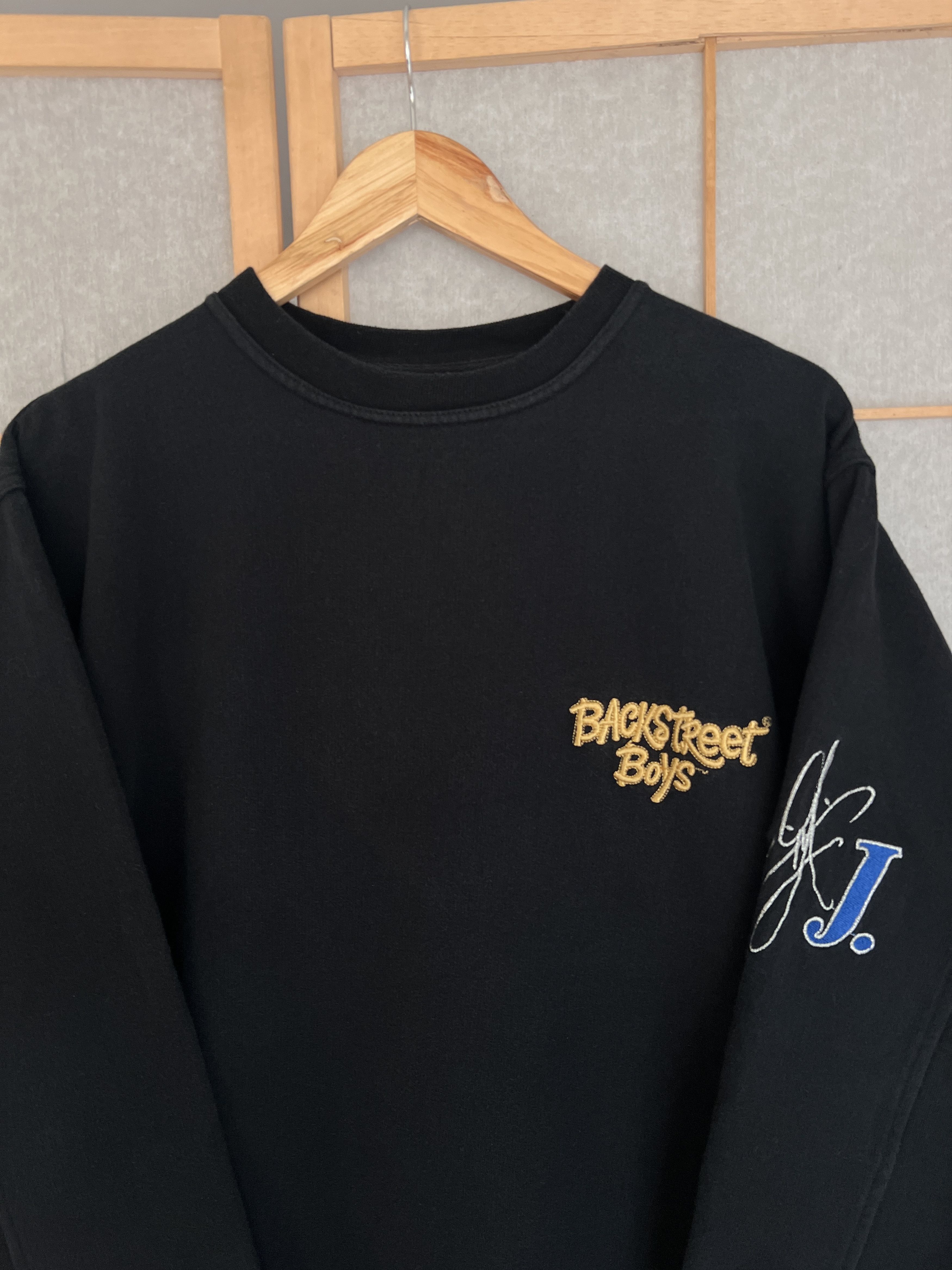 Rare 1996 Backstreet Boys sweatshirt concert tour jersey pop