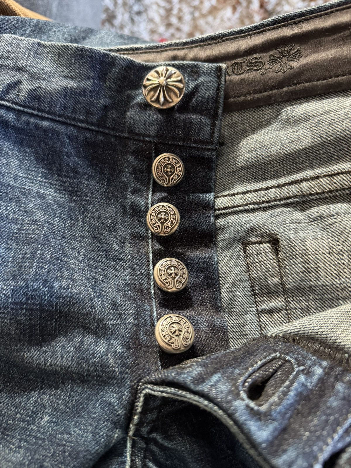 Chrome Hearts Chrome Hearts Jeans RS Denim Flared Size US 38 / EU 54 - 3 Thumbnail
