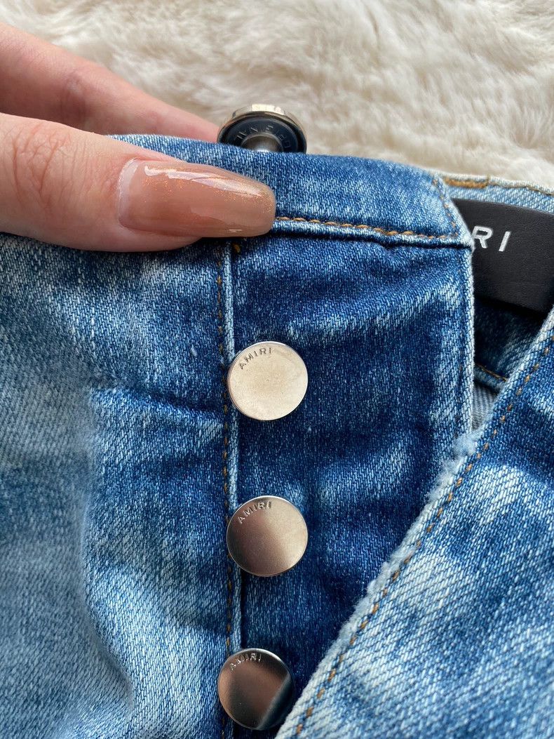 Amiri Amiri Washed Blue mx2 Jean Size US 29 - 5 Thumbnail