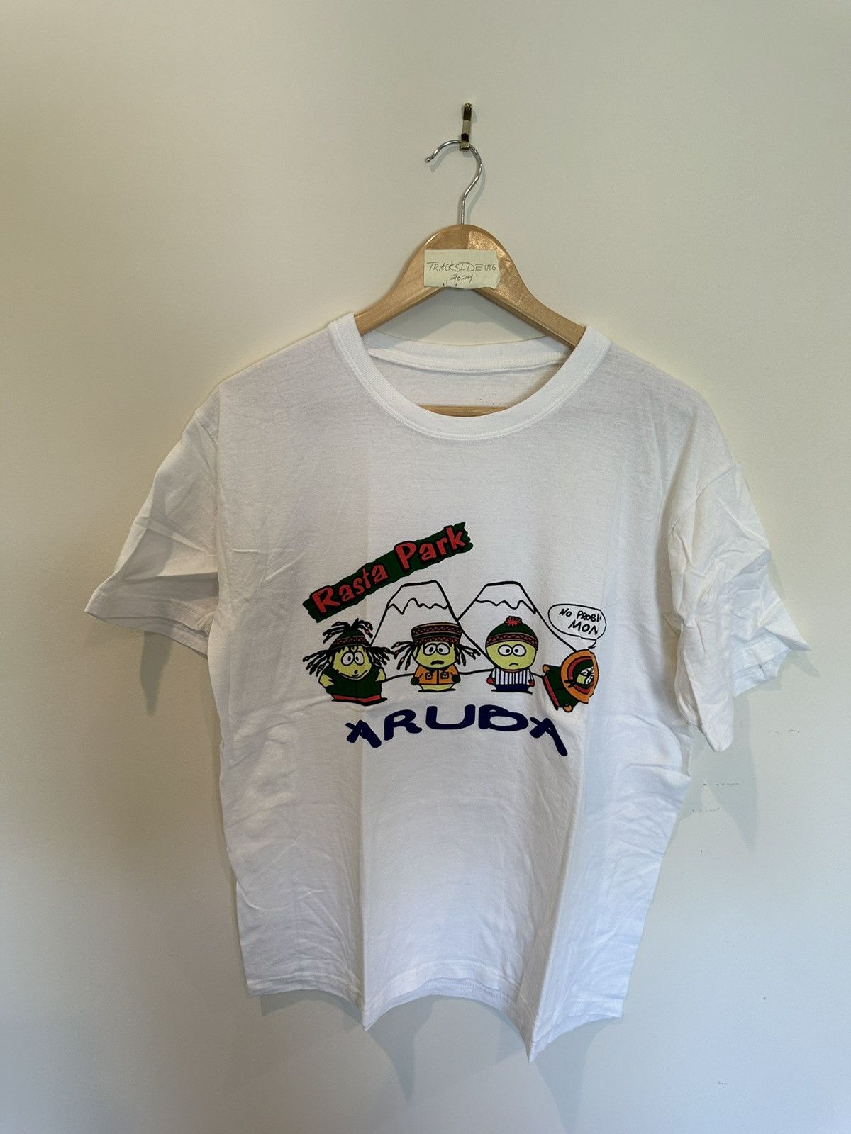 Vintage Vintage South Park Vacation T Shirt Aruba White Size US M / EU 48-50 / 2 - 1 Thumbnail