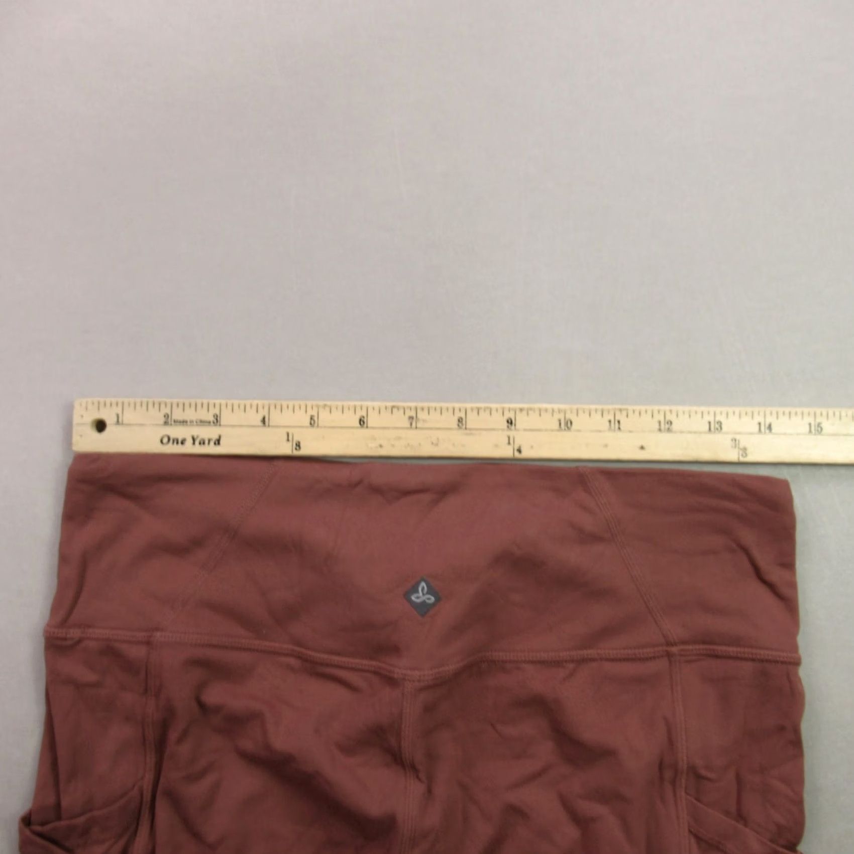 Prana prAna Leggings Womens L Yoga Workout Lightweight Rust Casual Stretch Size 36" / US 14 / IT 50 - 5 Thumbnail