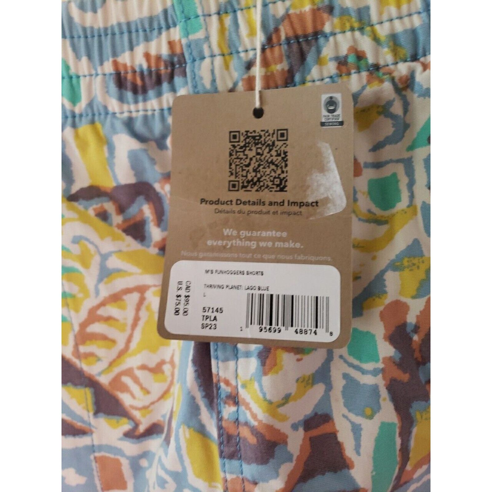 Patagonia Patagonia Funhoggers Shorts Mens Large Abstract Geometric Size US 36 / EU 52 - 5 Thumbnail