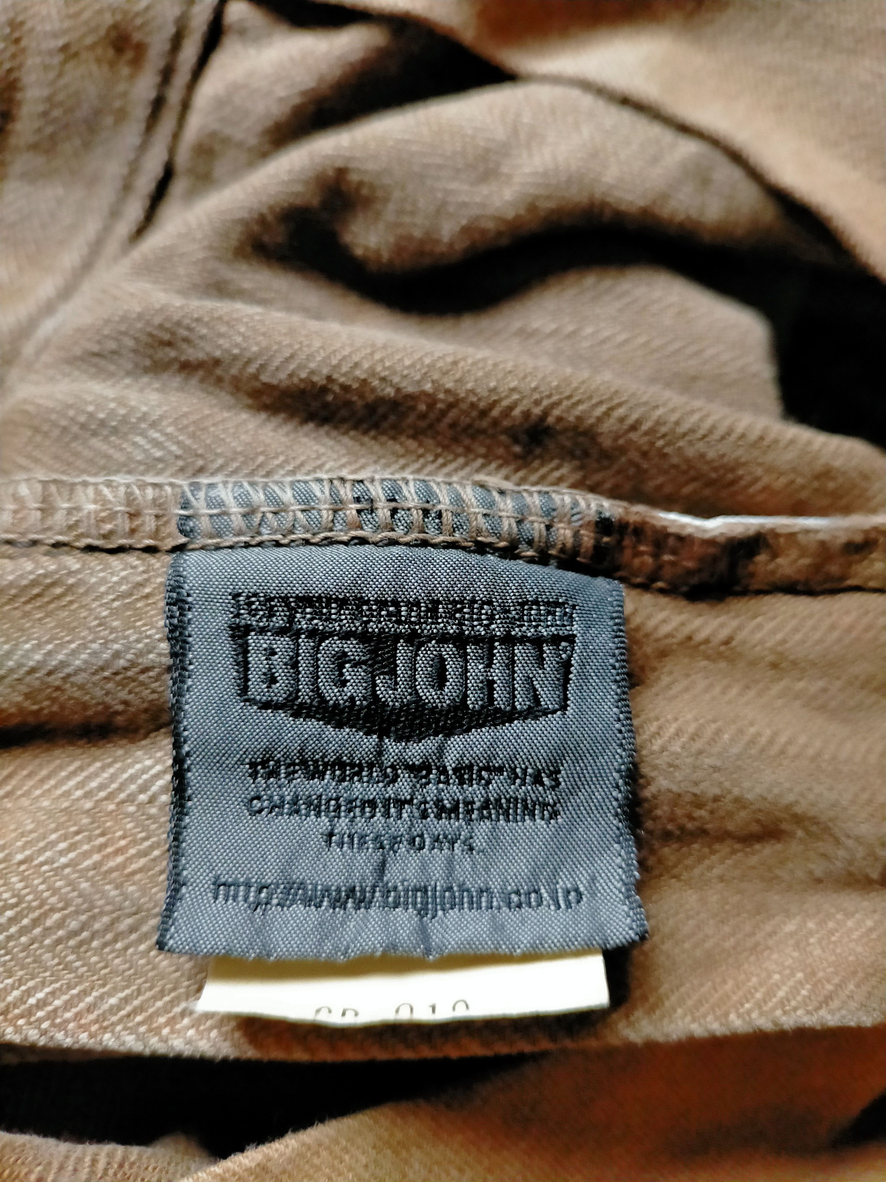 Big John × Vintage Vintage Big John Japan Cargo Denim Pants Size US 34 / EU 50 - 18 Thumbnail