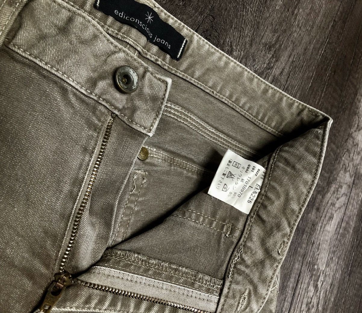 If Six Was Nine × Japanese Brand VINTAGE EDICONSCIOUS BUSH PANTS FLARE BOOTCUT JEANS Size US 30 / EU 46 - 13 Thumbnail