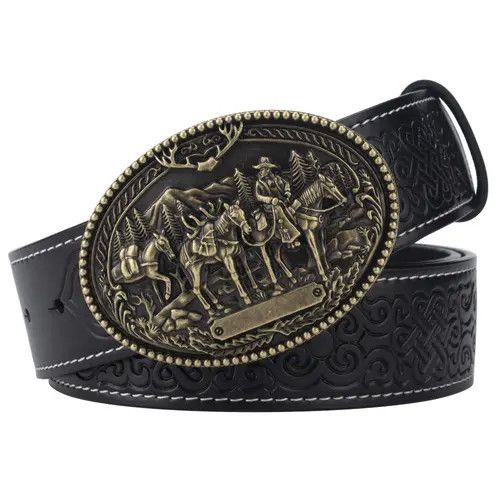 Designer Future Vintage Belt Riveted Belts Menswear Accessories Size ONE SIZE - 1 Thumbnail