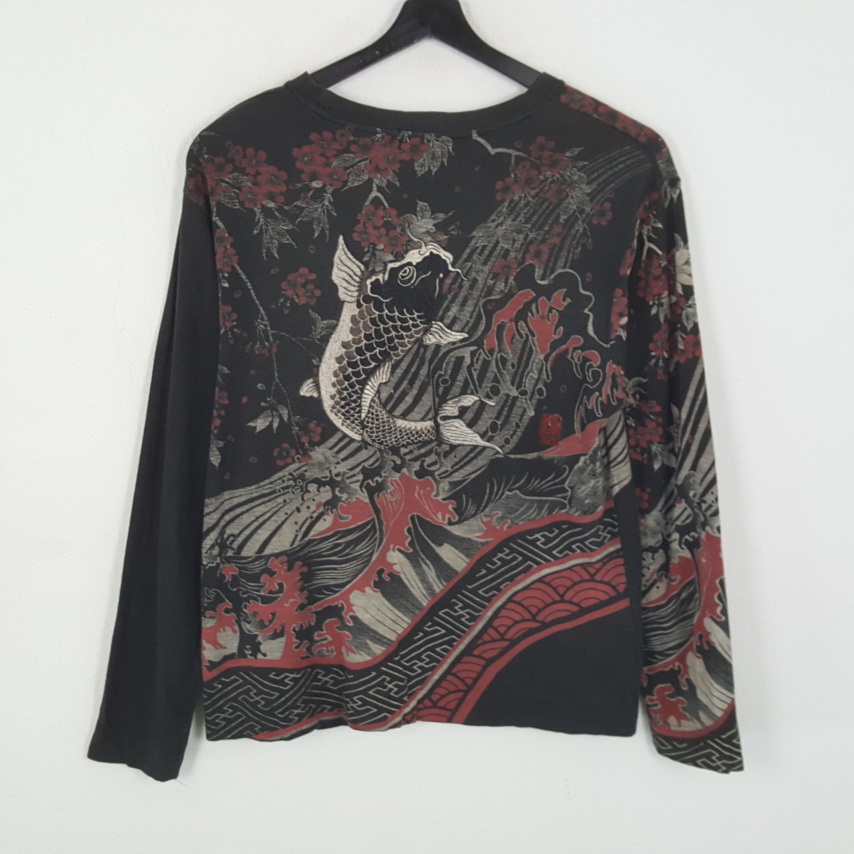 KARAKURI TAMASHI Japanese Fashion Style Tshirt