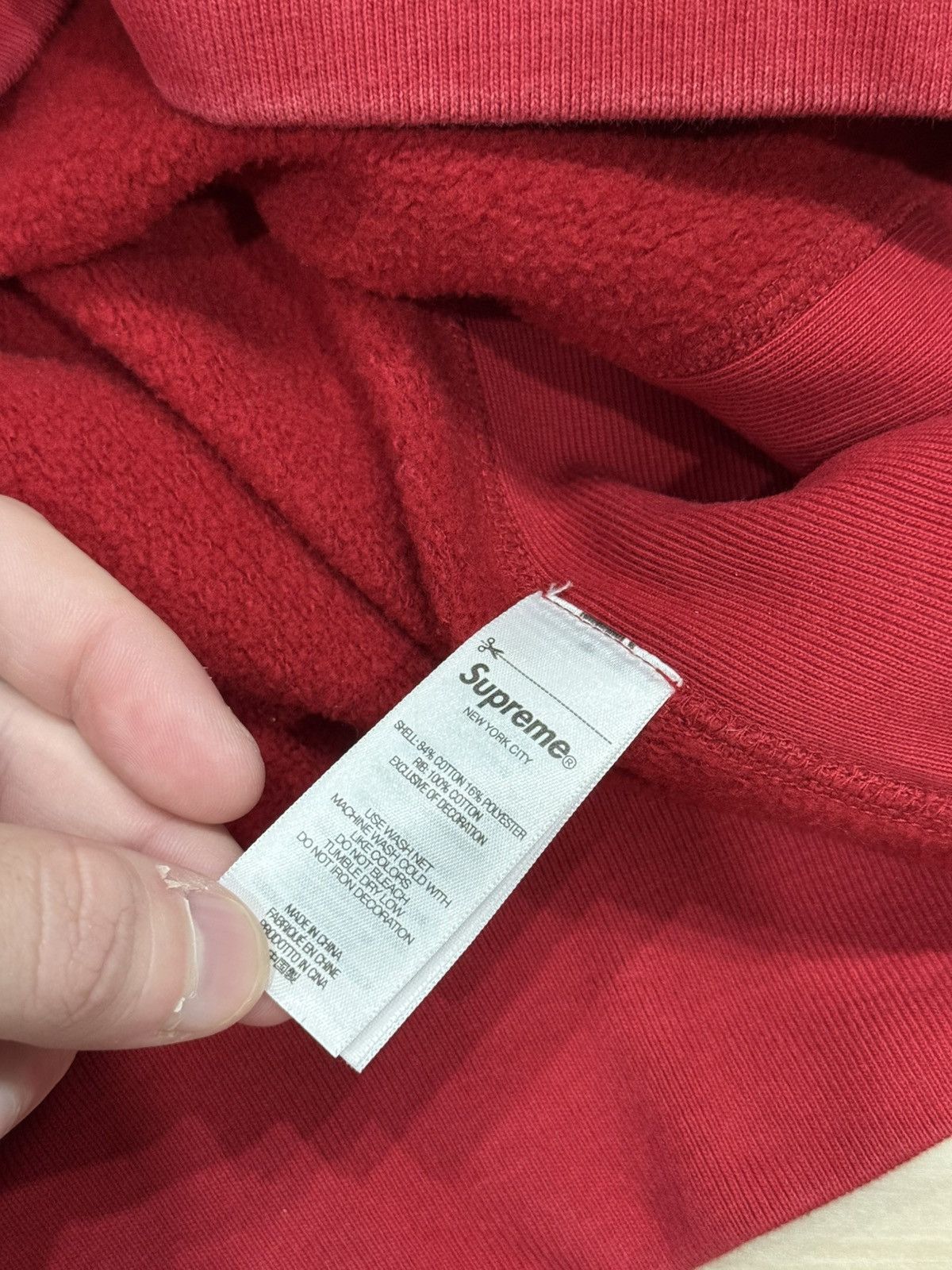 Supreme Supreme FW24 Washed Box Logo Crewneck Size US L / EU 52-54 / 3 - 7 Thumbnail