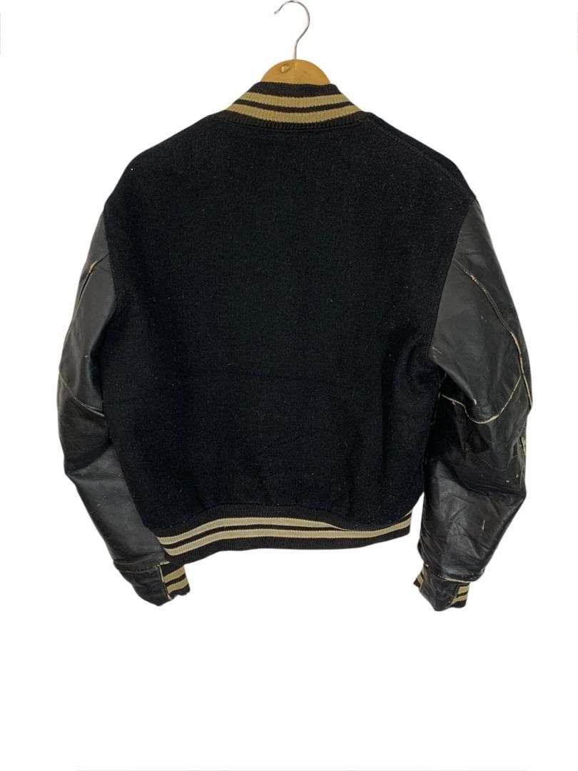 Delong Vintage GOLDEN BEAR Wool Leather Varsity Jacket Size US M / EU 48-50 / 2 - 2 Thumbnail