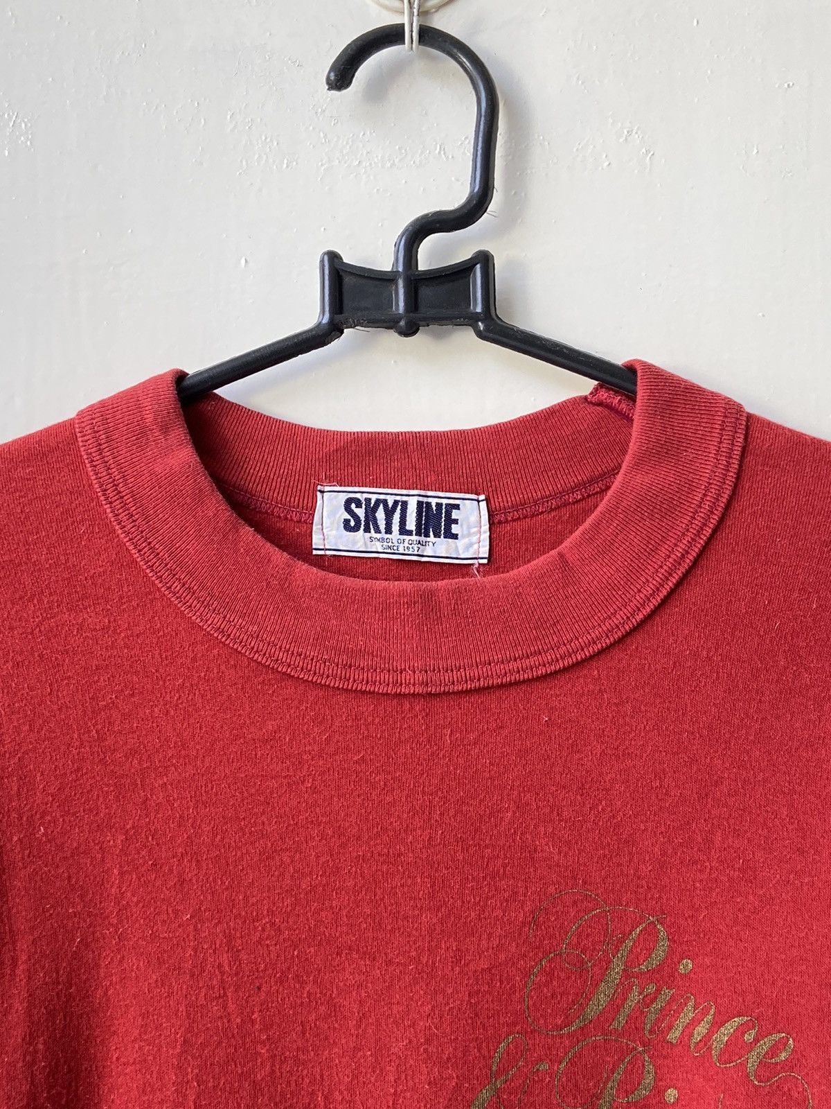 Issey Miyake Issey Miyake SKYLINE Red T-Shirt Size US XXS / EU 40 - 4 Thumbnail
