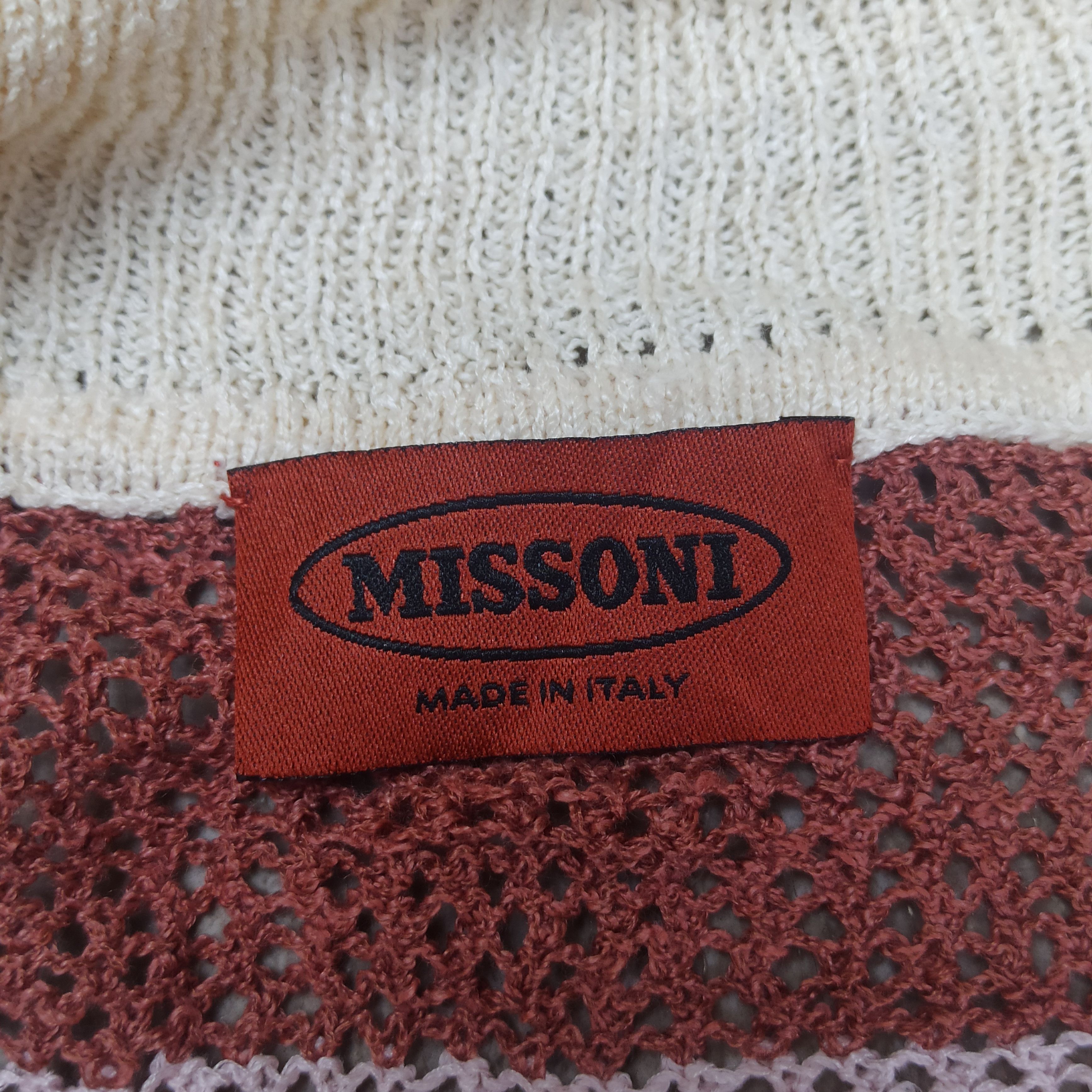Missoni Vintage Knitweare Jacket Missoni ziper Riri Size XL / US 12-14 / IT 48-50 - 8 Thumbnail