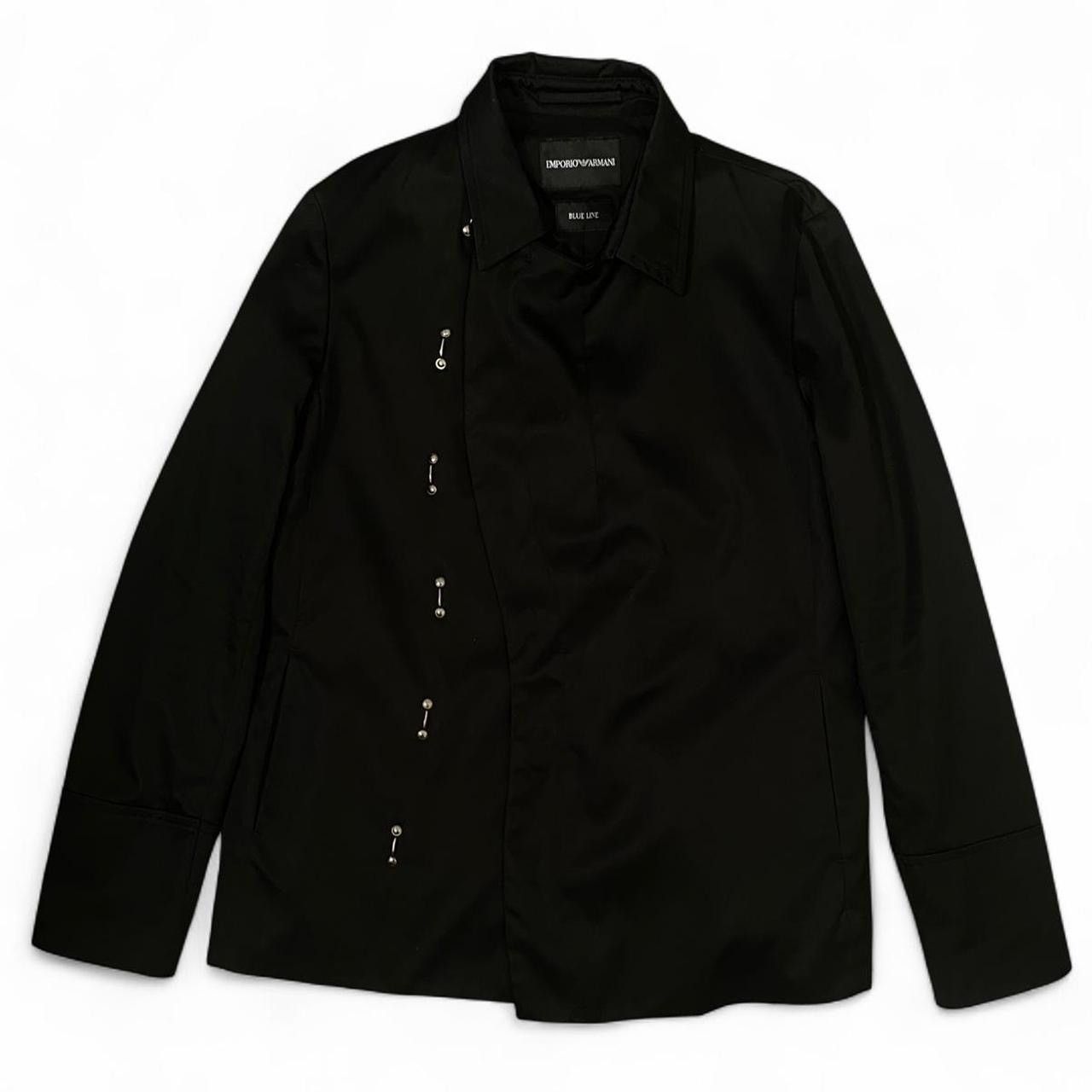 Emporio Armani Asymmetrical Cut Blazer Jacket