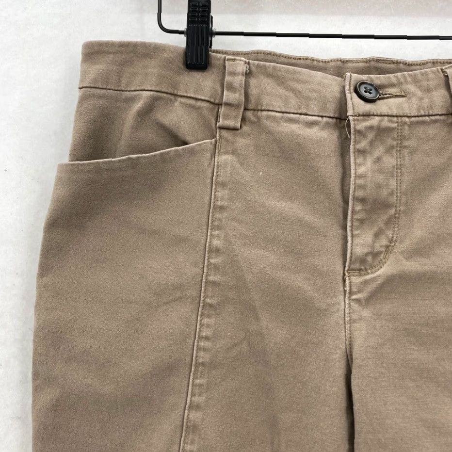 Vintage Duluth Chino Pants Women's 8x31 Brown Stretch Slim Leg Workday Warrior Casual Size 30" / US 8 / IT 44 - 3 Thumbnail