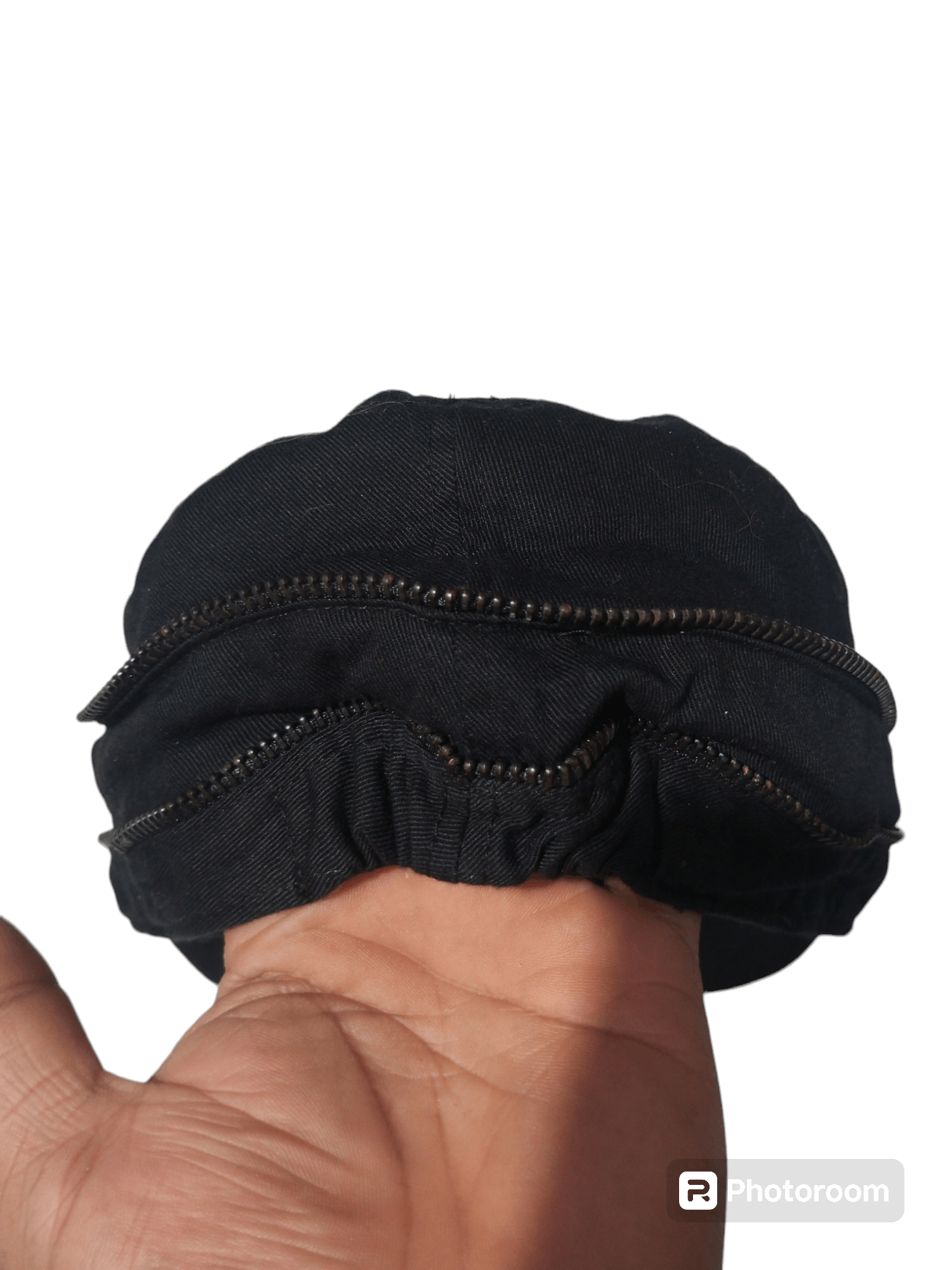 Japanese Brand Vintage y2k Gothic GGPX New York studded zipper hats Size ONE SIZE - 4 Thumbnail