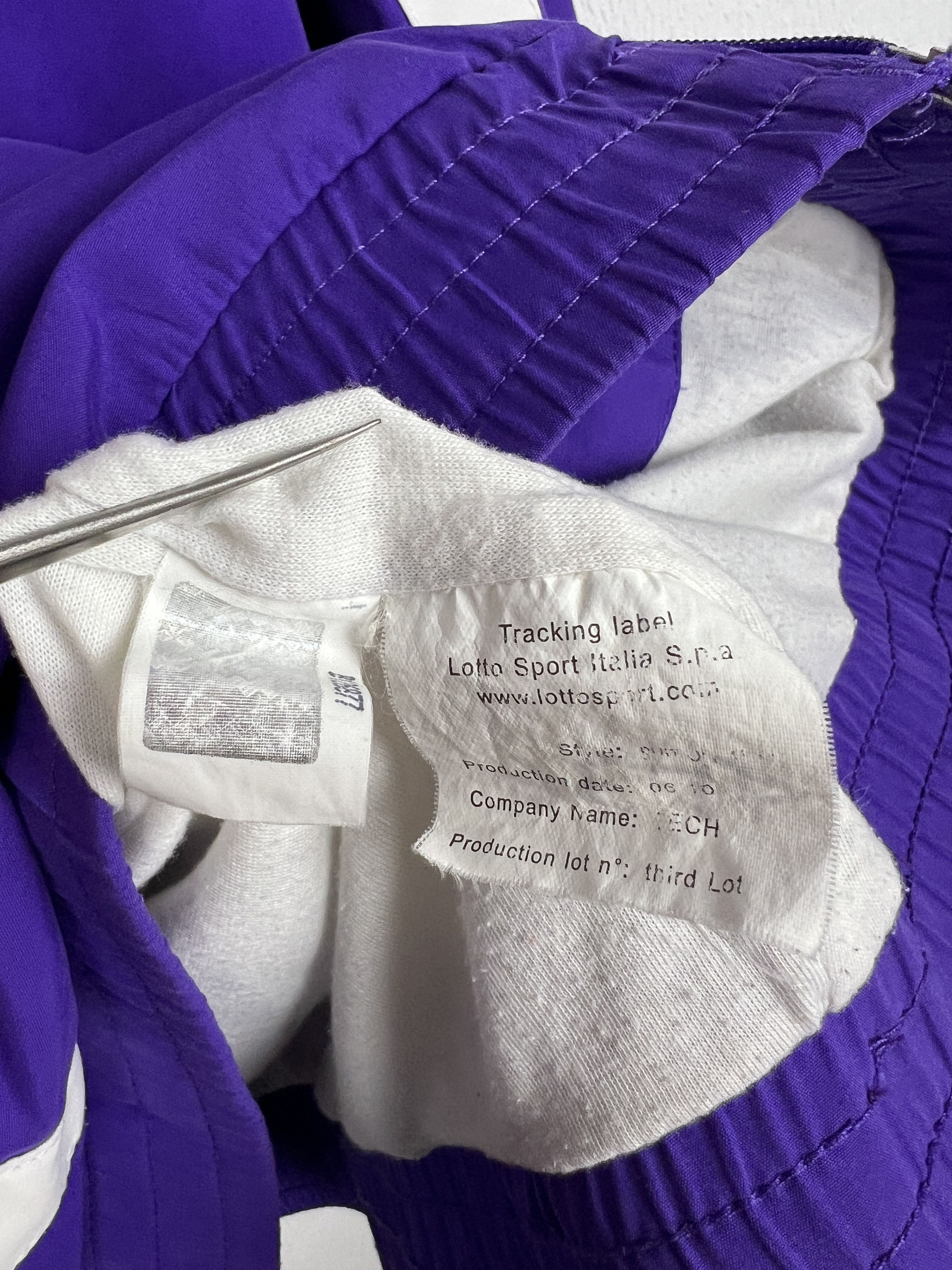 Lotto Sport Fiorentina Football Suit Jacket Pants Set Soccer Rare Size US XXL / EU 58 / 5 - 9 Thumbnail