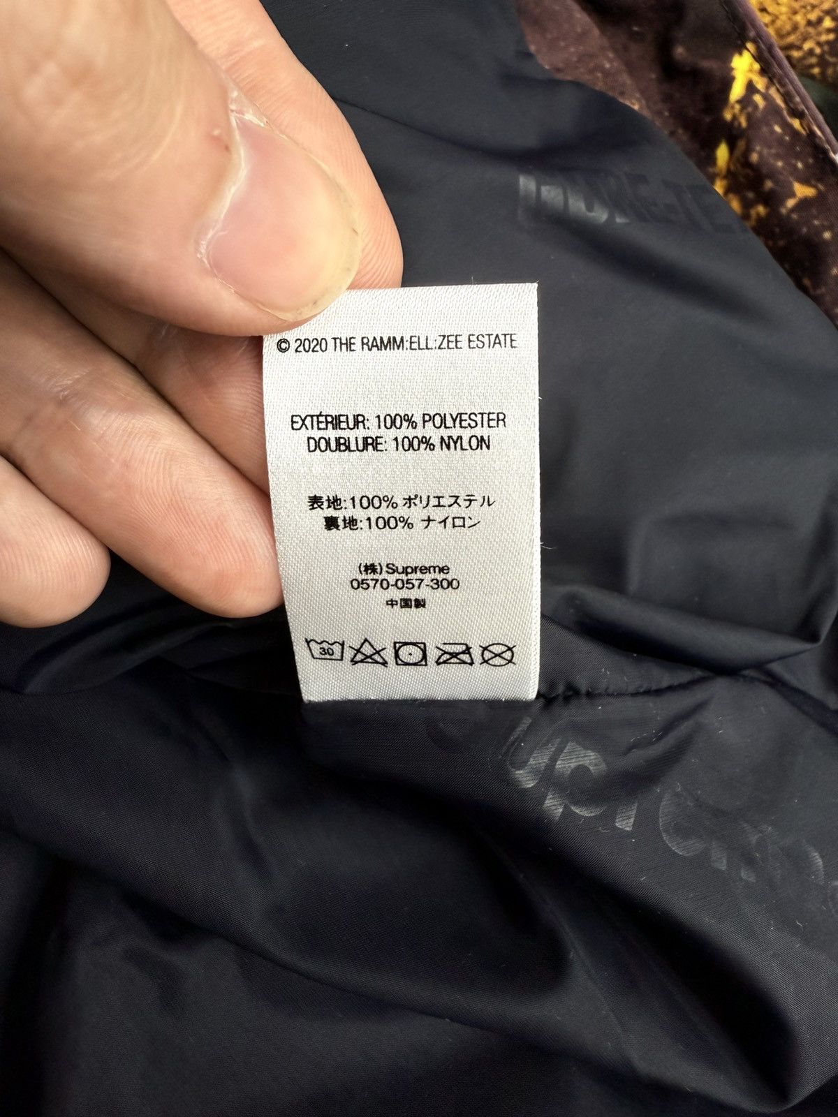 Supreme Supreme GORE-TEX Anorak Rammellzee Yellow Size Medium Size US M / EU 48-50 / 2 - 10 Thumbnail