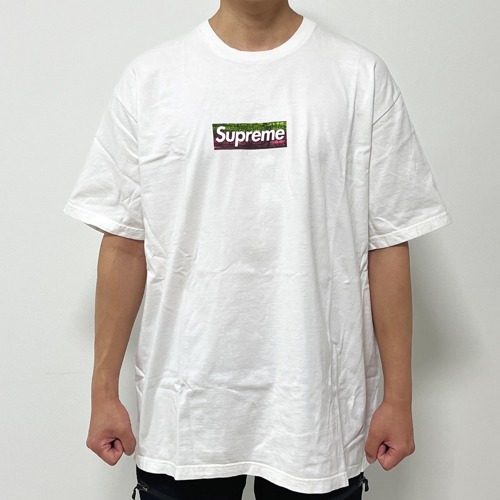 Supreme Supreme SS25 Los Angeles Fire Relief Box Logo Tee White Size US XXL / EU 58 / 5 - 12 Thumbnail
