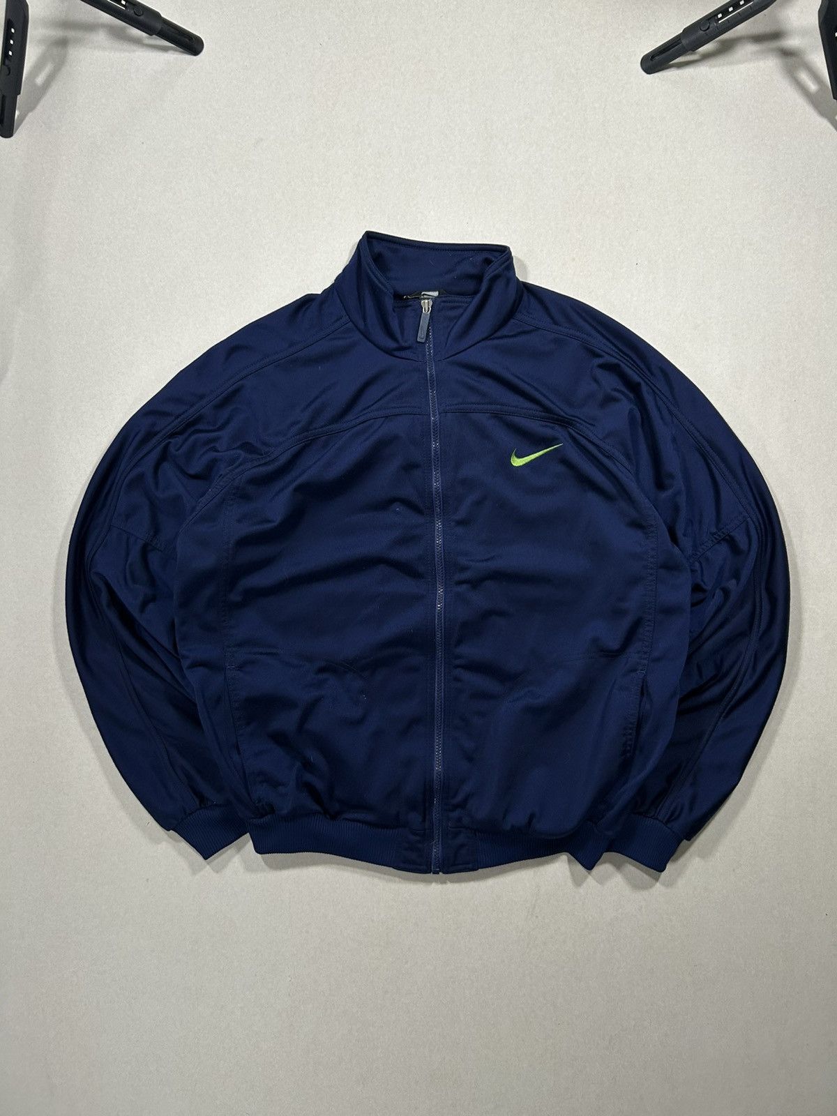 Nike × Vintage ZIP NIKE BIG LOGO VINTAGE RARE Size US M / EU 48-50 / 2 - 2 Thumbnail
