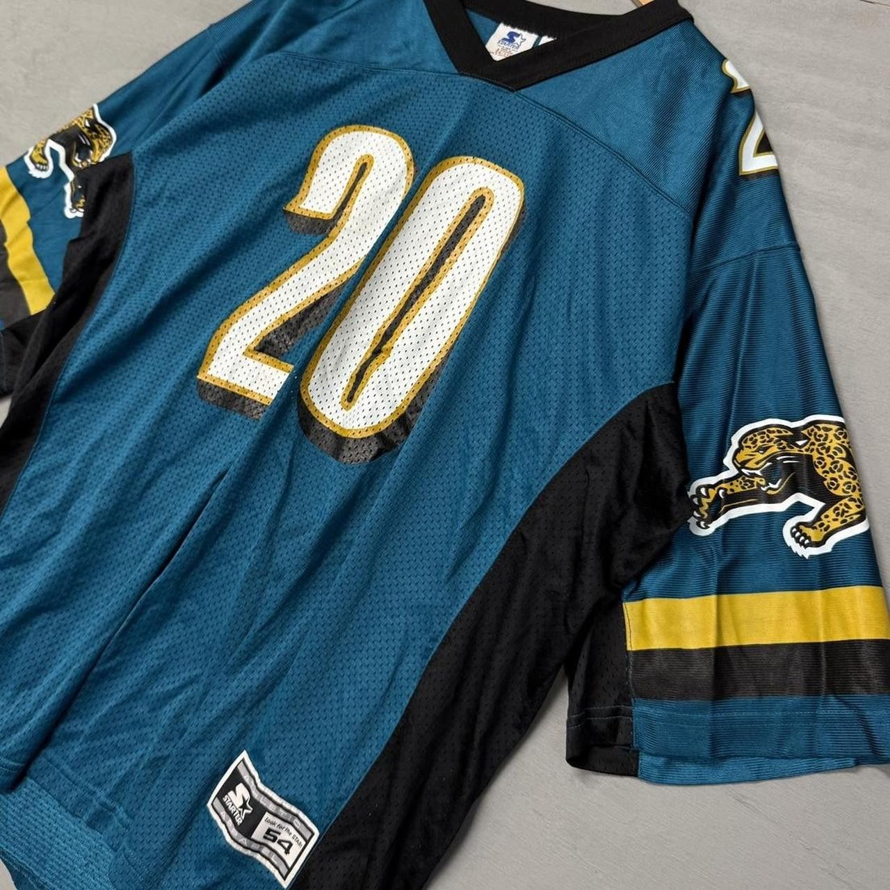 Starter Starter Jacksonville Jaguars Natrone Means Jersey XXL Size US XXL / EU 58 / 5 - 5 Thumbnail