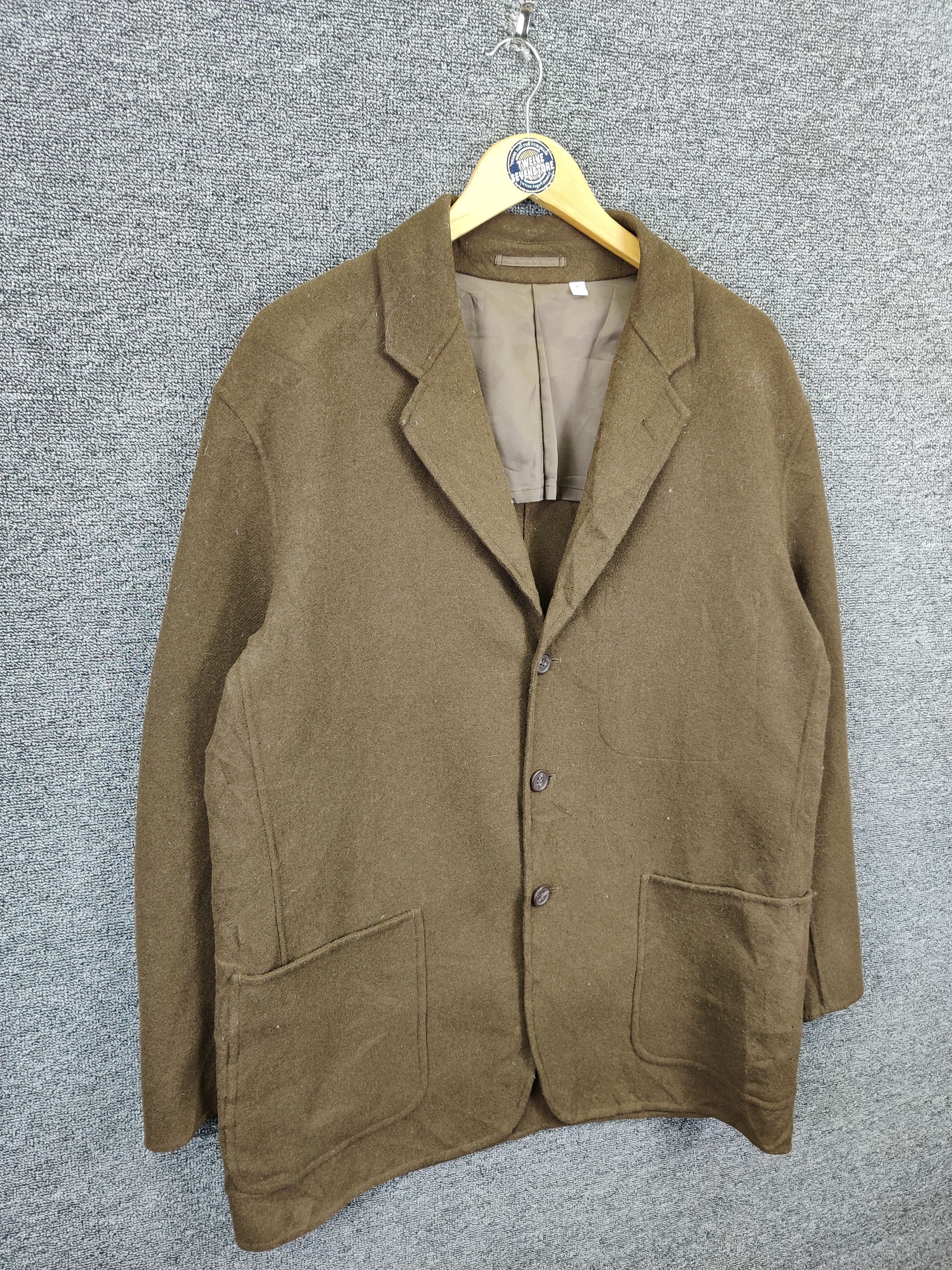 Christophe Lemaire Lemaire U Uniqlo Wool Button Coat Jacket Size US XL / EU 56 / 4 - 5 Thumbnail