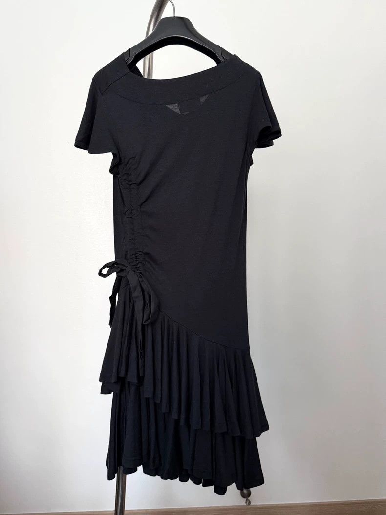 Vivienne Westwood Vivienne Westwood The witch's pleated asymmetrical dress Size S / US 4 / IT 40 - 4 Thumbnail