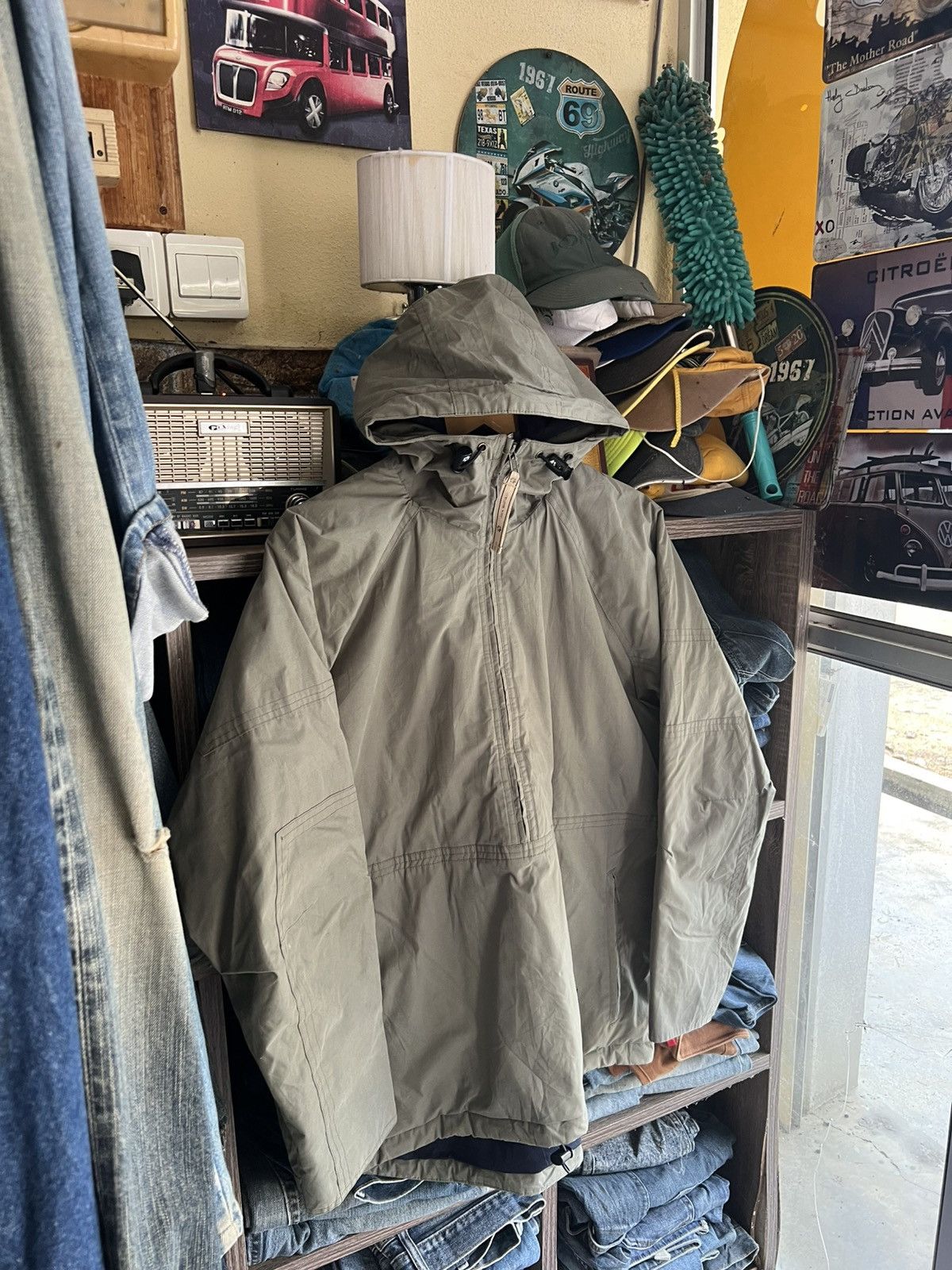 Jack Wolfskin 🔥Vintage Jack Wolfskin Half Zipper Hoodie Jacket Size US L / EU 52-54 / 3 - 10 Thumbnail