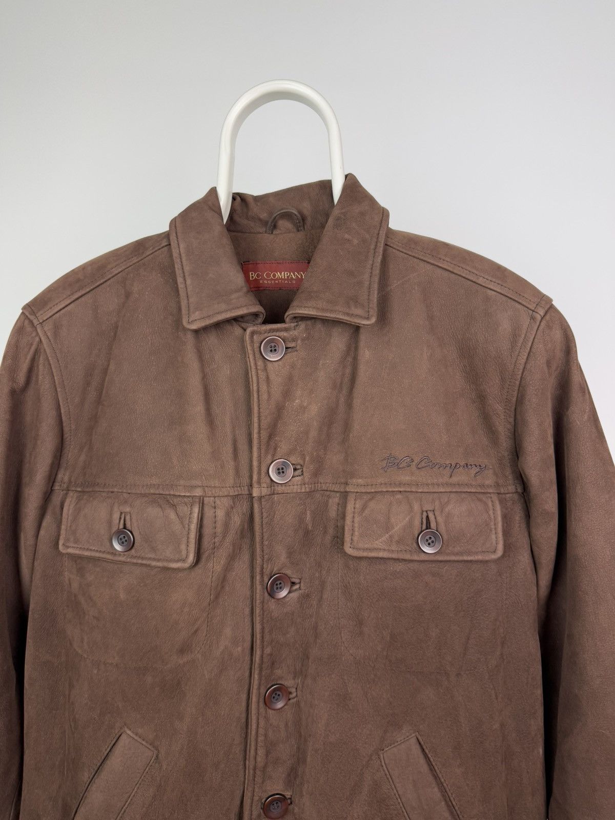 Vintage VINTAGE LEATHER JACKET - BURKS BAY Size US S / EU 44-46 / 1 - 2 Thumbnail