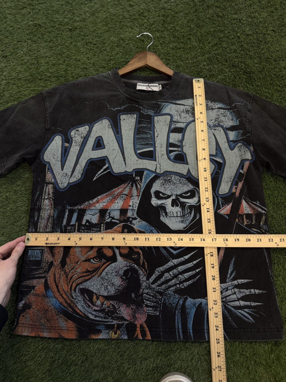 Vale Vale Valley Grim Reaper Tee Shirt Size M Brand New Size US M / EU 48-50 / 2 - 10 Thumbnail