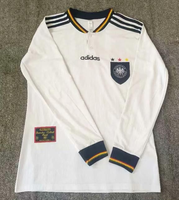 Other Germany 1996 World Cup Home Jersey Long Size US L / EU 52-54 / 3 - 1 Thumbnail