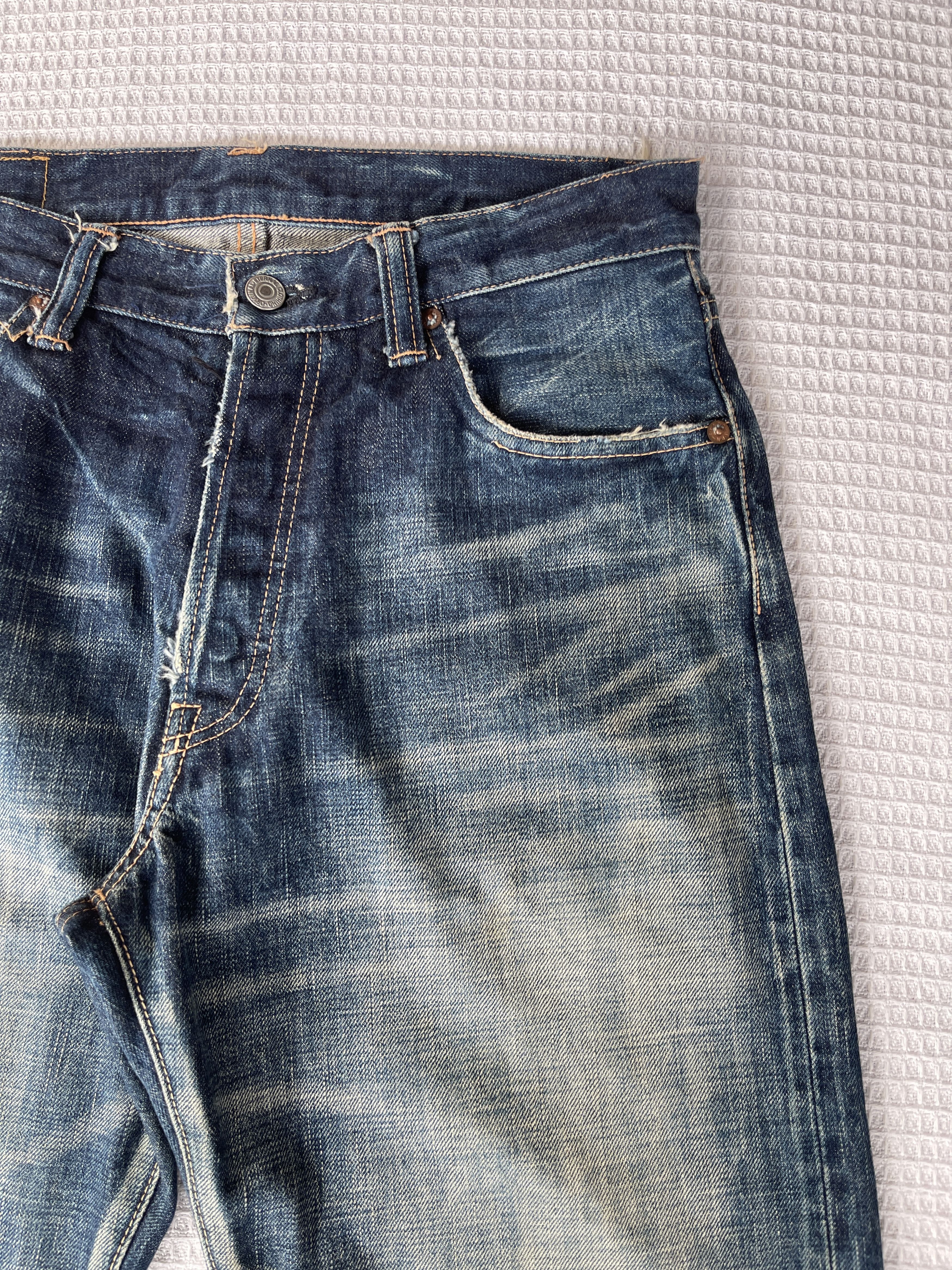 Eternal Last Drop🔥Rare🔥Vintage ETERNAL JAPAN Selvedge Denim Jeans Size US 31 - 10 Thumbnail