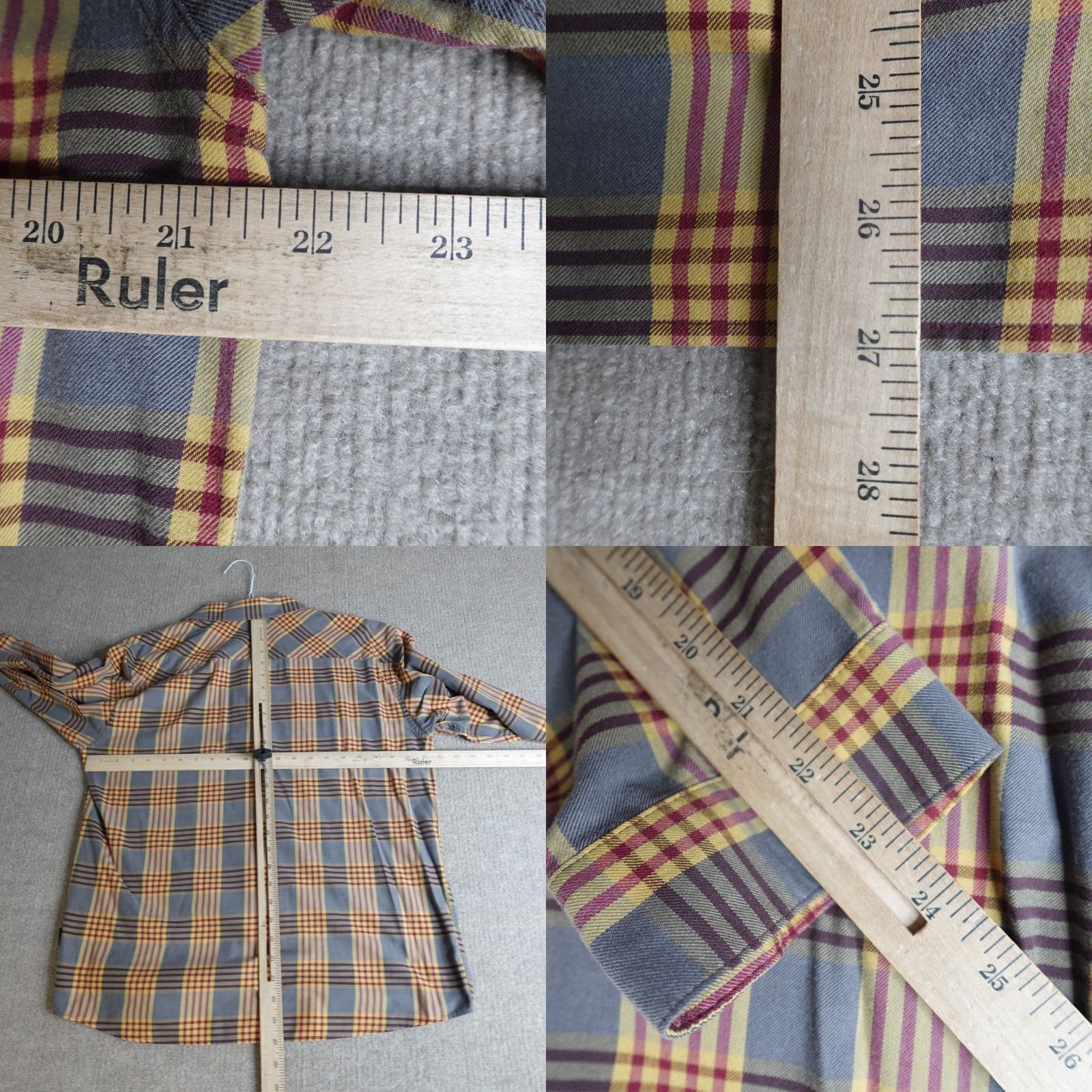 Patagonia Patagonia Shirt Large Beige Gray Plaid Flannel Shirt Mens L Beige Patagonia Shirt Shirt Casual Travel Size US L / EU 52-54 / 3 - 8 Thumbnail