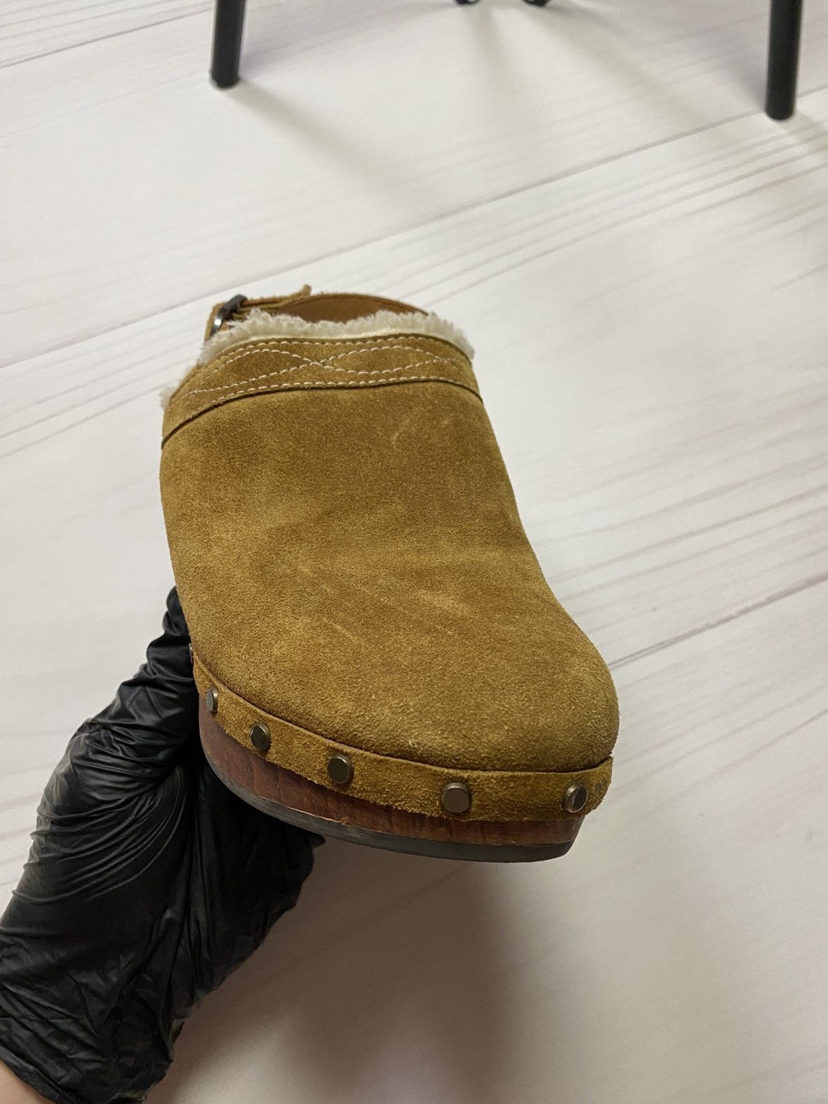 Sezane Sezane taylor suede clogs Size US 9 / IT 39 - 13 Thumbnail