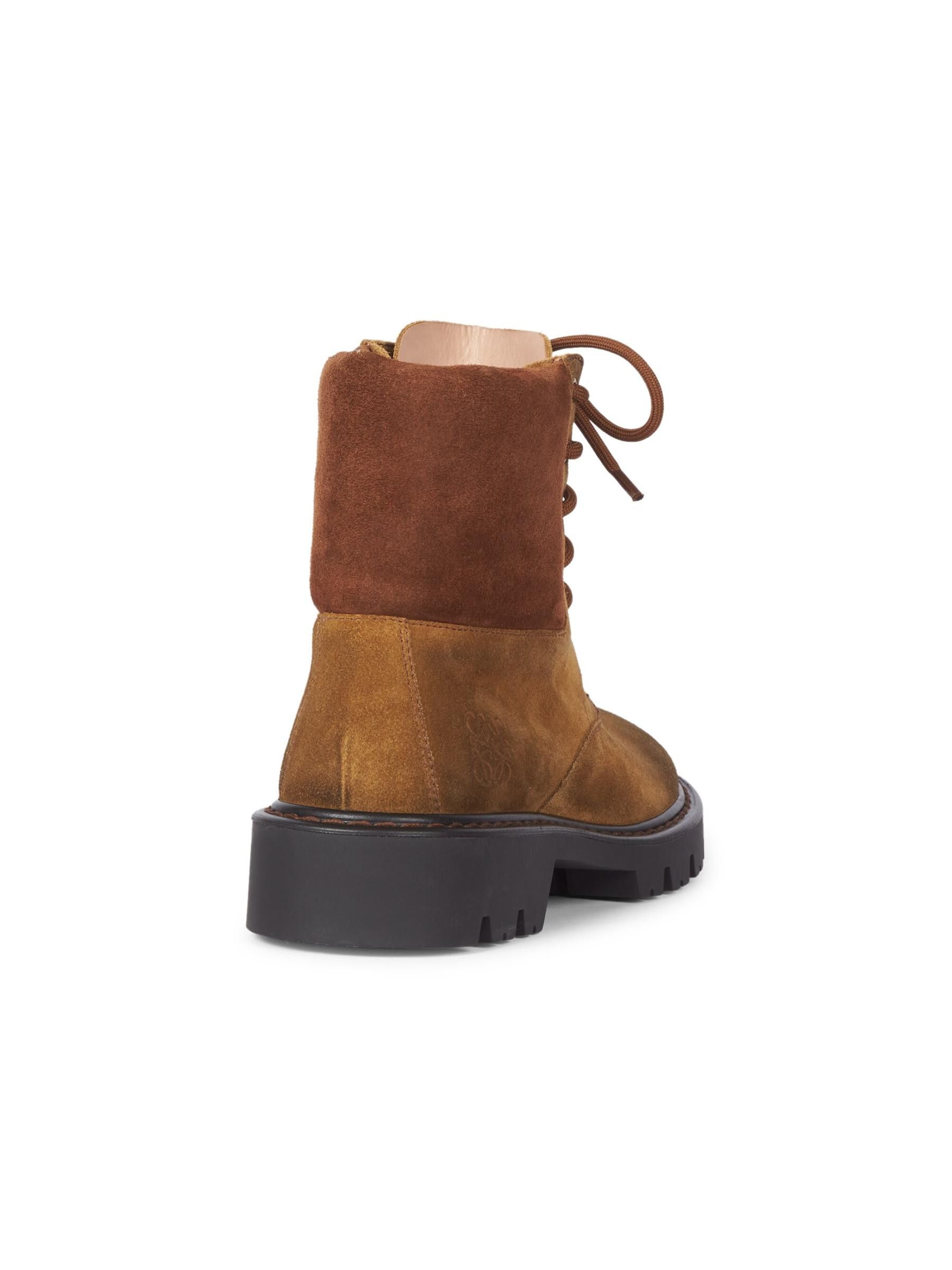 Loewe os11x0725 Sierra Suede Ankle Boots in Brown Size US 9 / EU 42 - 3 Thumbnail