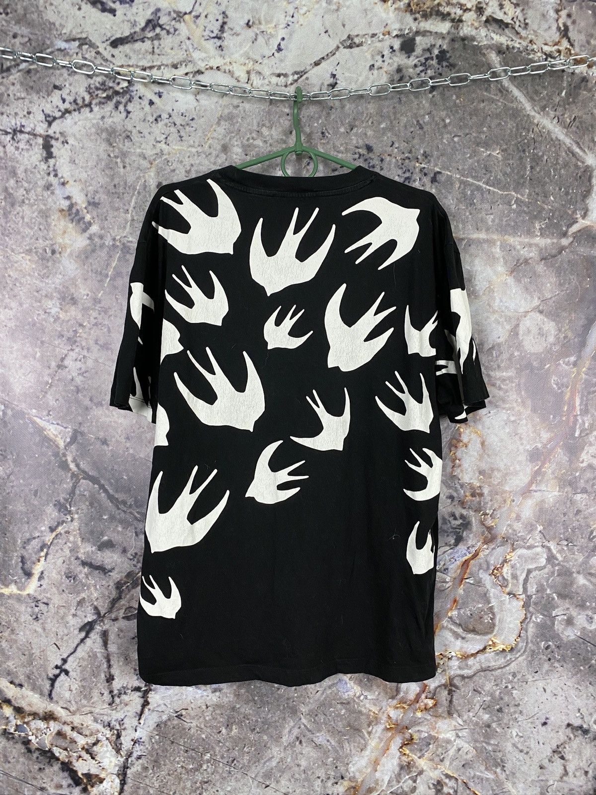 Alexander McQueen Men’s Alexander McQueen Birds T-Shirt Luxury Size Medium Size US M / EU 48-50 / 2 - 11 Thumbnail