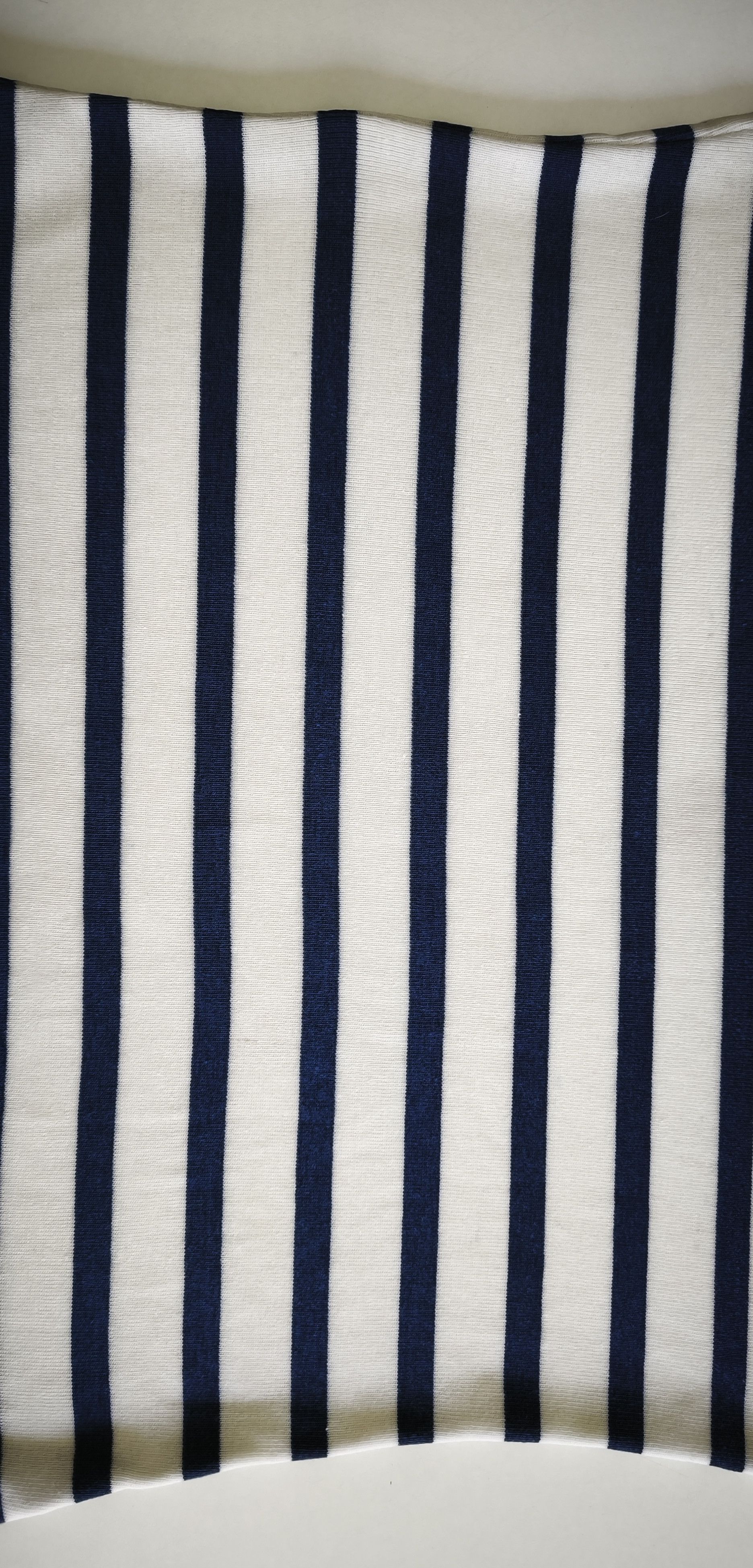 Jean Paul Gaultier 90's - Curved Hem sailor style tshirt GaultierJeans Size S / US 4 / IT 40 - 14 Thumbnail
