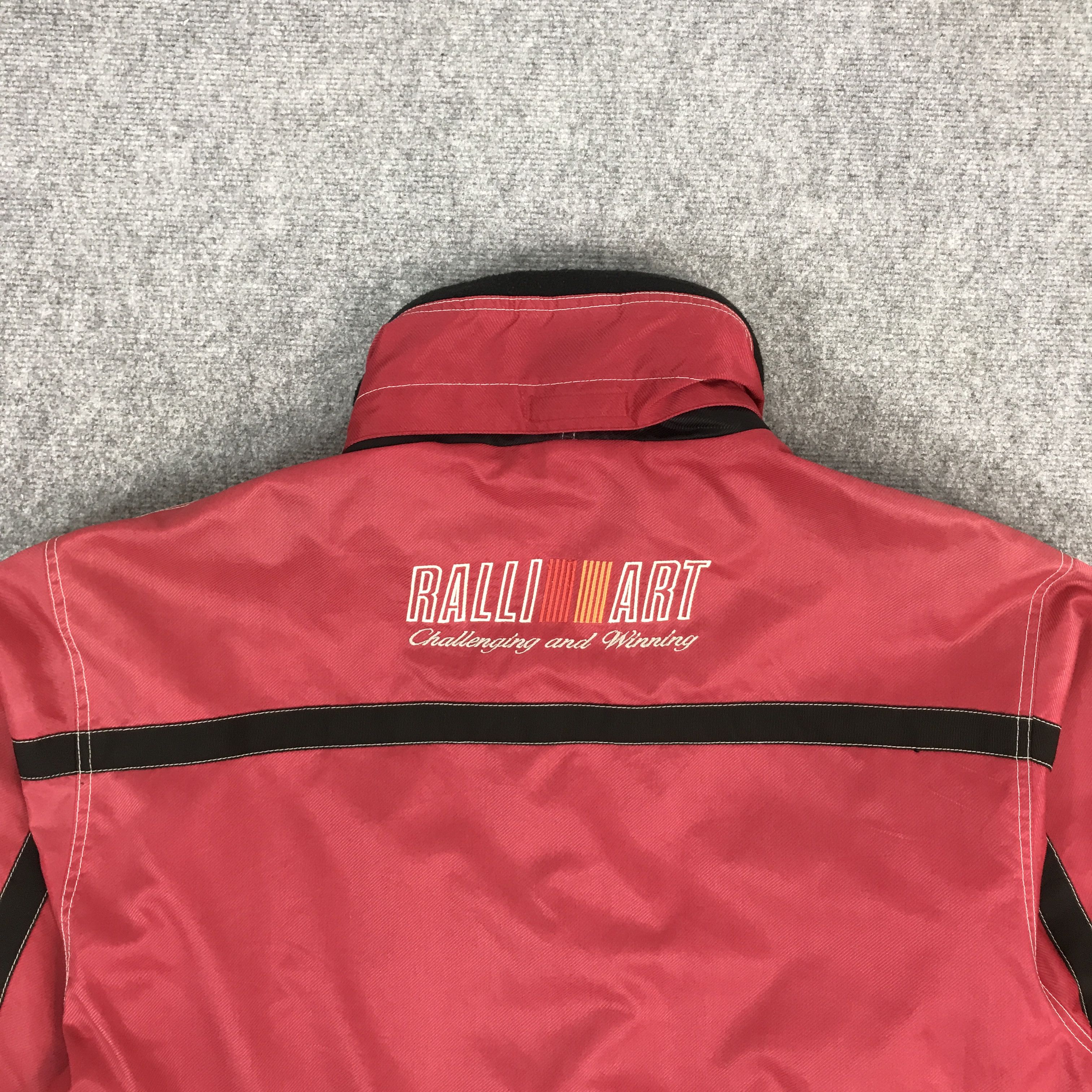 Japanese Brand RALLIART JAPAN DESIGN BOMBER SUN FADED JACKET Size US L / EU 52-54 / 3 - 4 Thumbnail