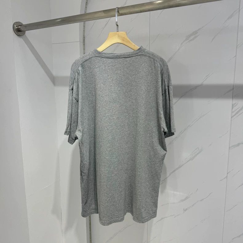 Balenciaga Balenciaga Small Letter Grey Basic Short Sleeve Size US S / EU 44-46 / 1 - 2 Thumbnail