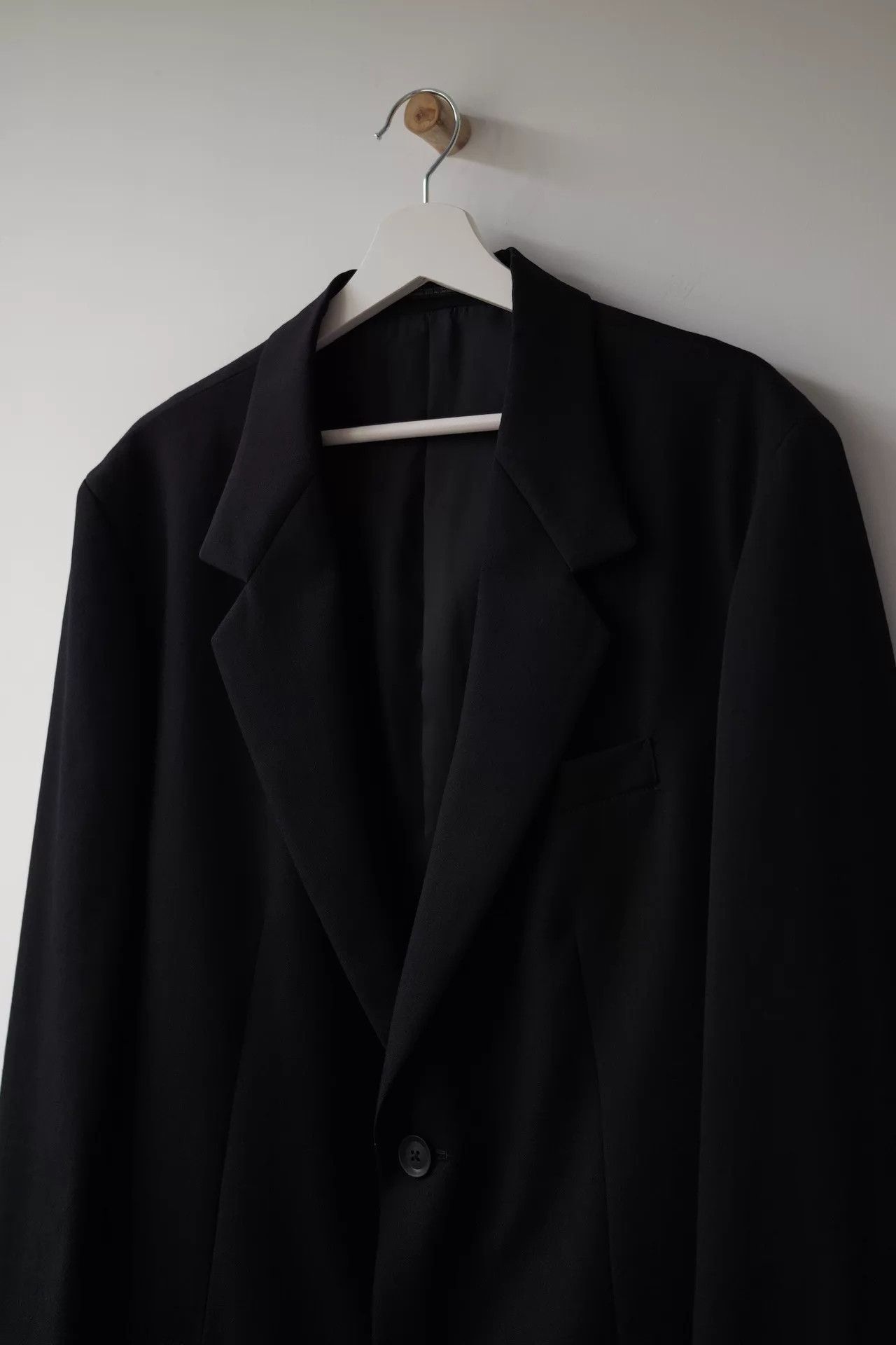 Yohji Yamamoto Yohji Yamamoto Pour Homme 22AW Blk Suit New Size 2 Size US M / EU 48-50 / 2 - 5 Thumbnail