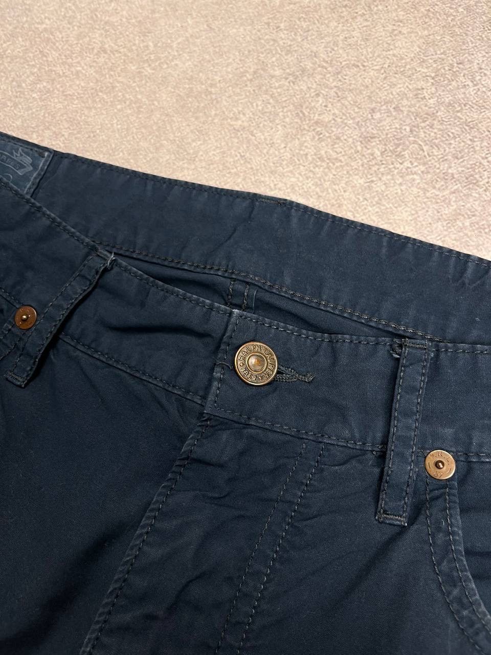 Polo Ralph Lauren × Vintage Vintage Polo Ralph Lauren Baggy Chino Pants Y2K 33x32 Size US 33 - 6 Thumbnail