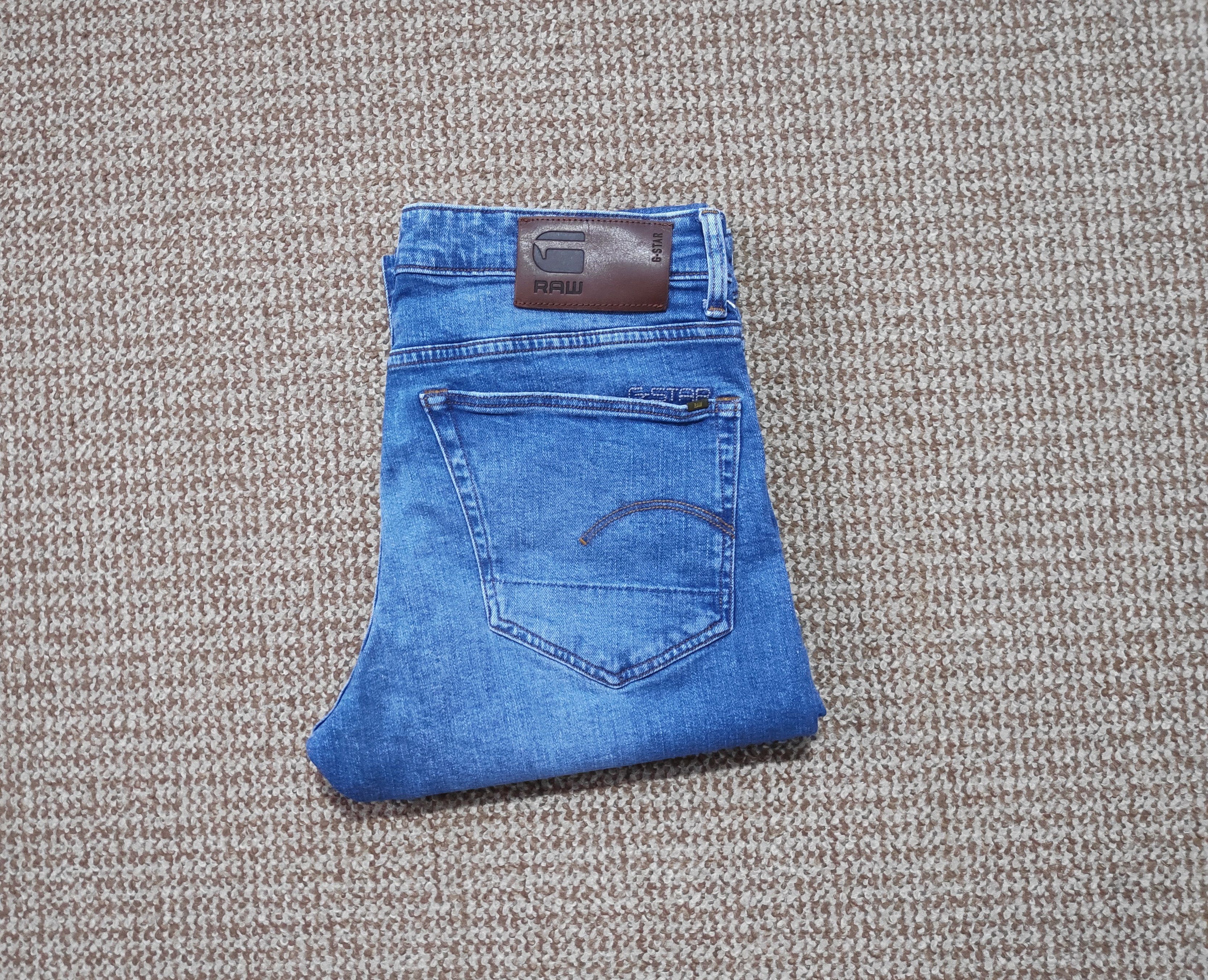 G-Star G-Star Raw 3301 Straight Denim Jeans sz W32 L32 Size US 32 / EU 48 - 5 Thumbnail