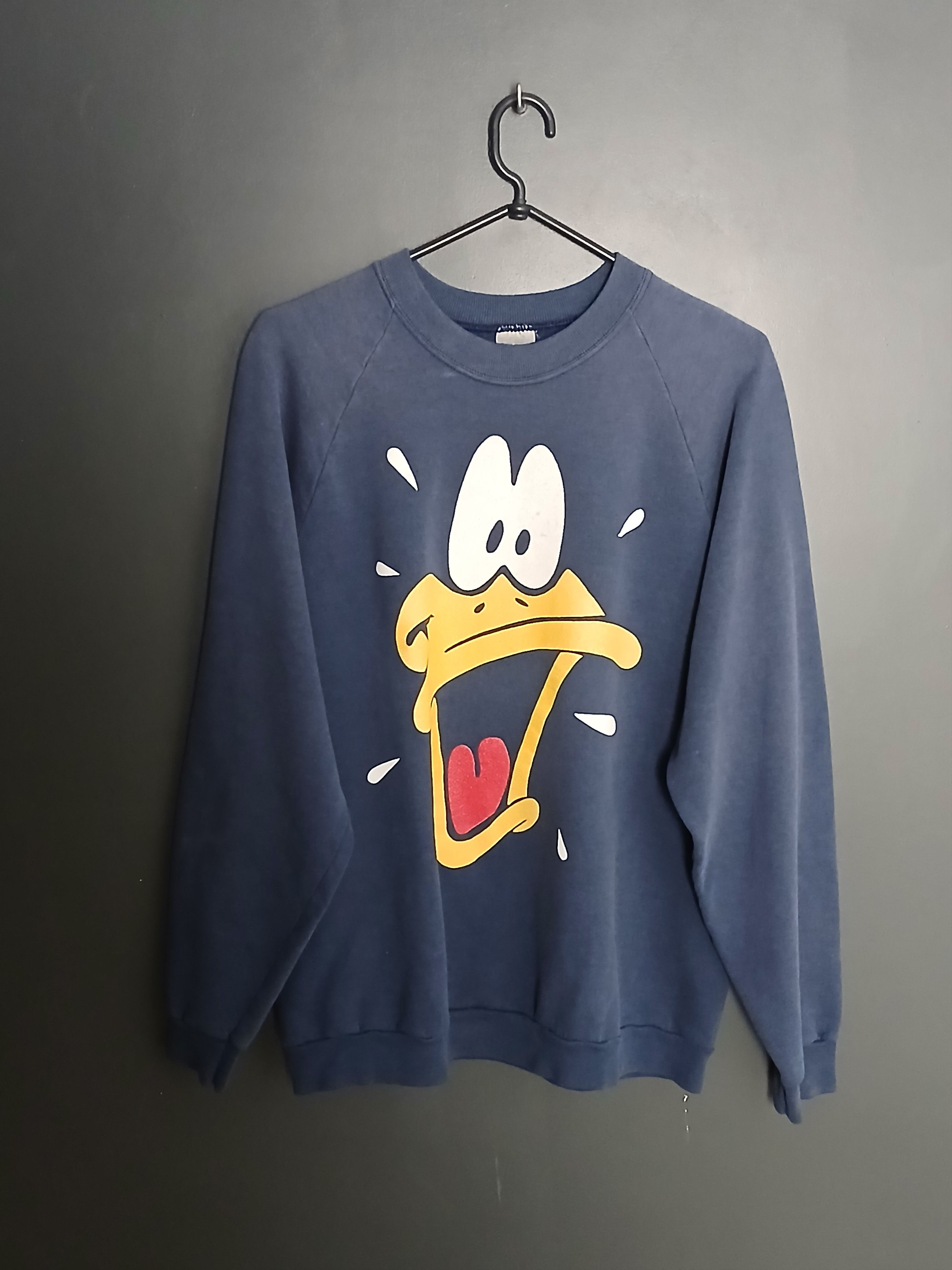 Cartoon Network × Vintage Vintage Looney Tunes Daffy Duck Sweatshirt Size US M / EU 48-50 / 2 - 1 Thumbnail