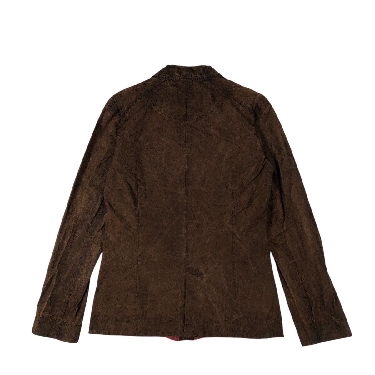 Japanese Brand × Vintage GOKURAKUCHO Culture Patina Look Blazer Jacket Size US M / EU 48-50 / 2 - 2 Thumbnail