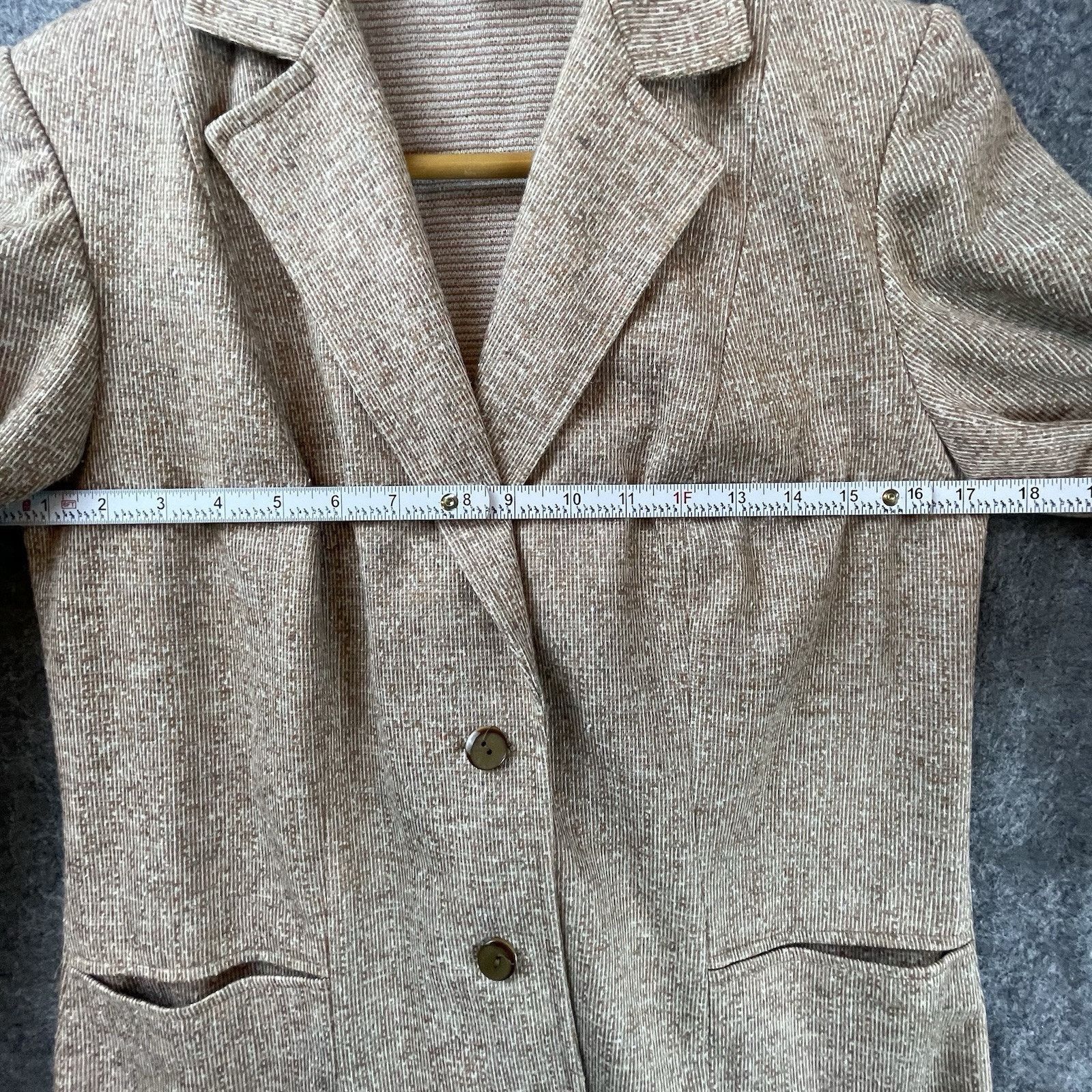 GRAFF Graff Californiawear Leisure Suit Womens Small Plaid 70 Knit Size S / US 4 / IT 40 - 6 Thumbnail