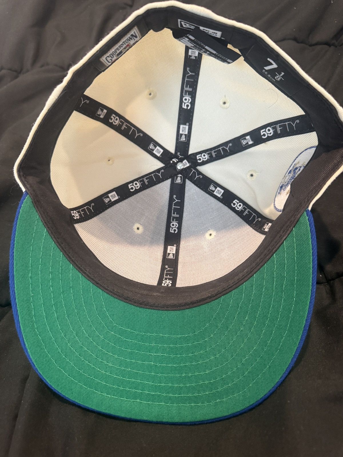 New Era White/Blue Kansas City Royals fitted Size ONE SIZE - 3 Thumbnail