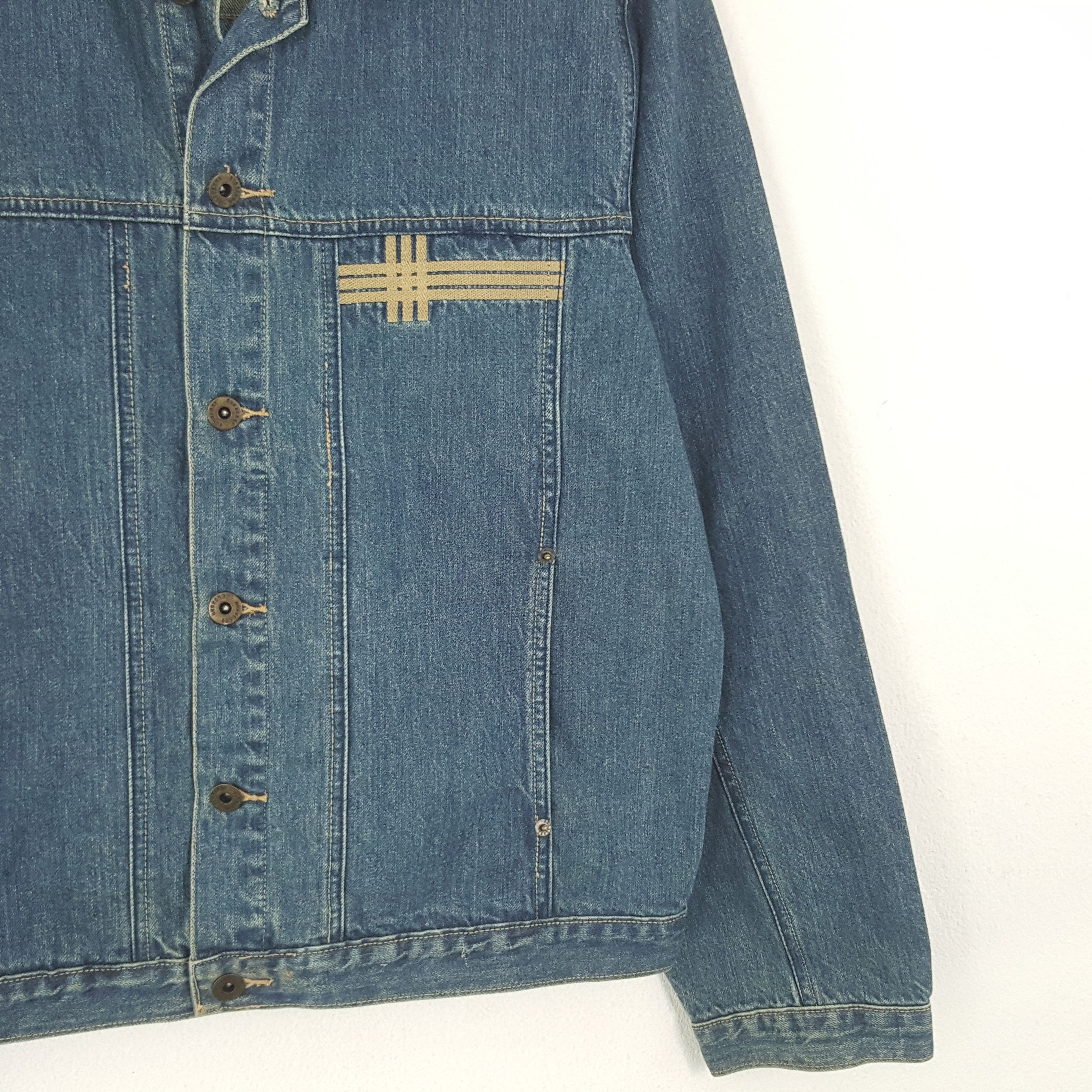 Burberry × Vintage Vintage Burberry London Designer Brand Denim Jacket Size US M / EU 48-50 / 2 - 4 Thumbnail