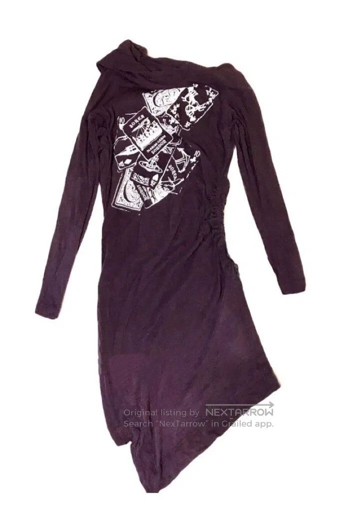Vivienne Westwood Vivienne Westwood Grape purple rregular drawstring dress Size M / US 6-8 / IT 42-44 - 1 Thumbnail