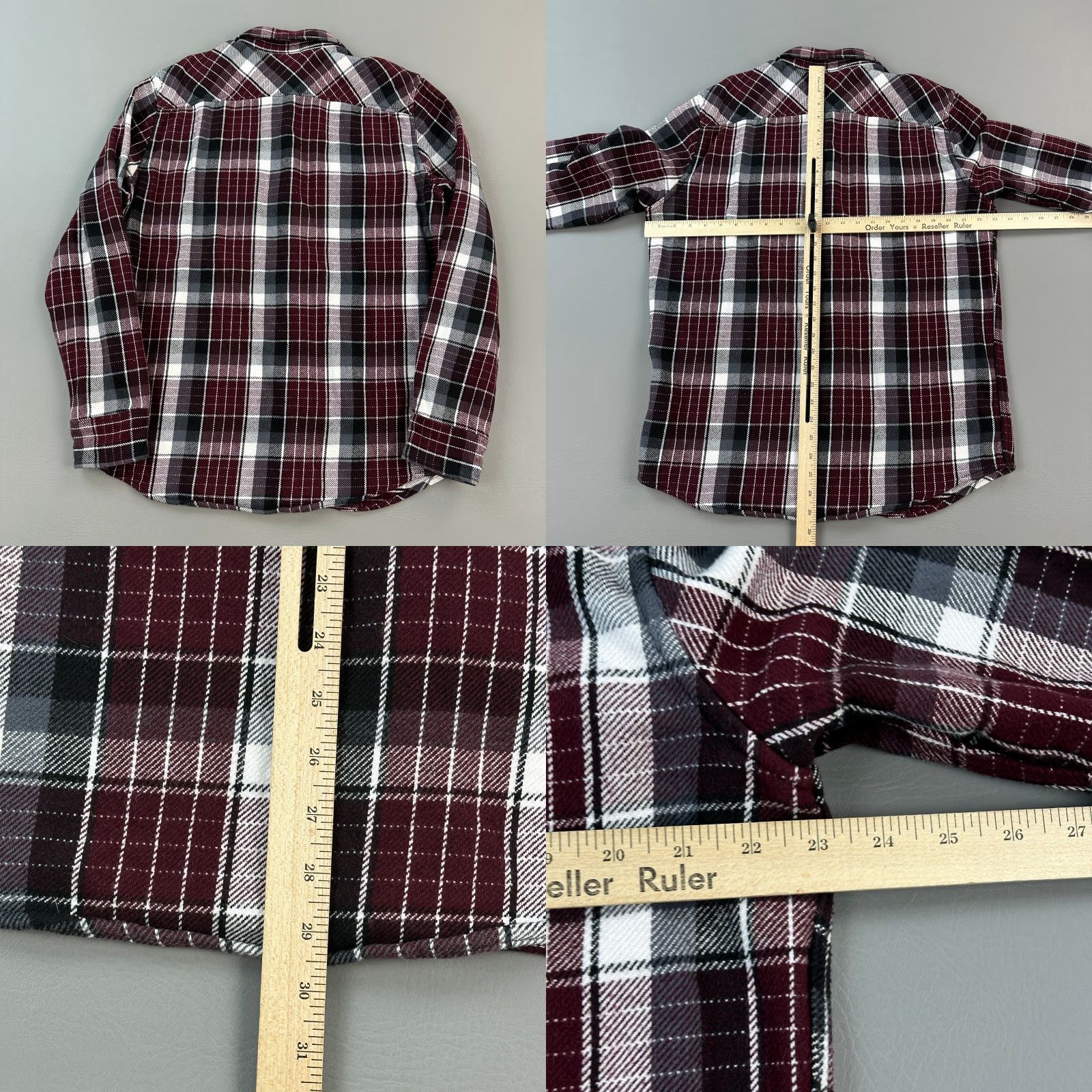 American Eagle Outfitters American Eagle Outfitters Shirt Mens Large Plaid Flannel Heavyweight Classic Button-Up Size US L / EU 52-54 / 3 - 8 Thumbnail
