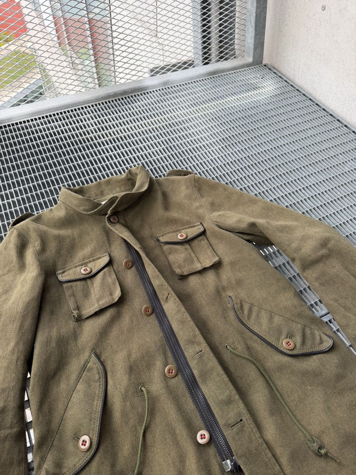 Japanese Brand Hiromichi by Hiromichi Nakano Multipocket Military Jacket Size US L / EU 52-54 / 3 - 4 Thumbnail