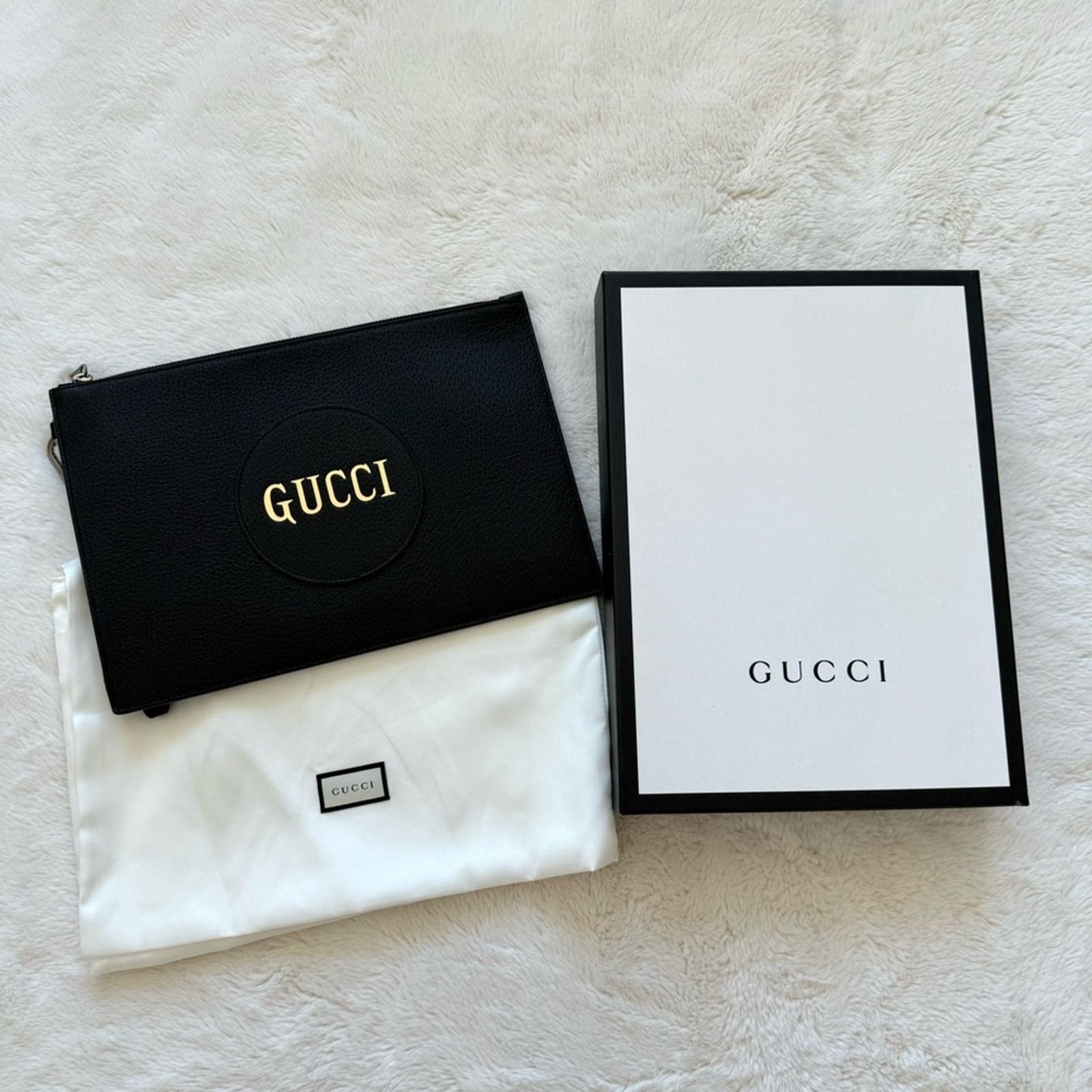Gucci NWT!!! Gucci unisex black clutch Authentic Retail 895$ Size ONE SIZE - 9 Thumbnail